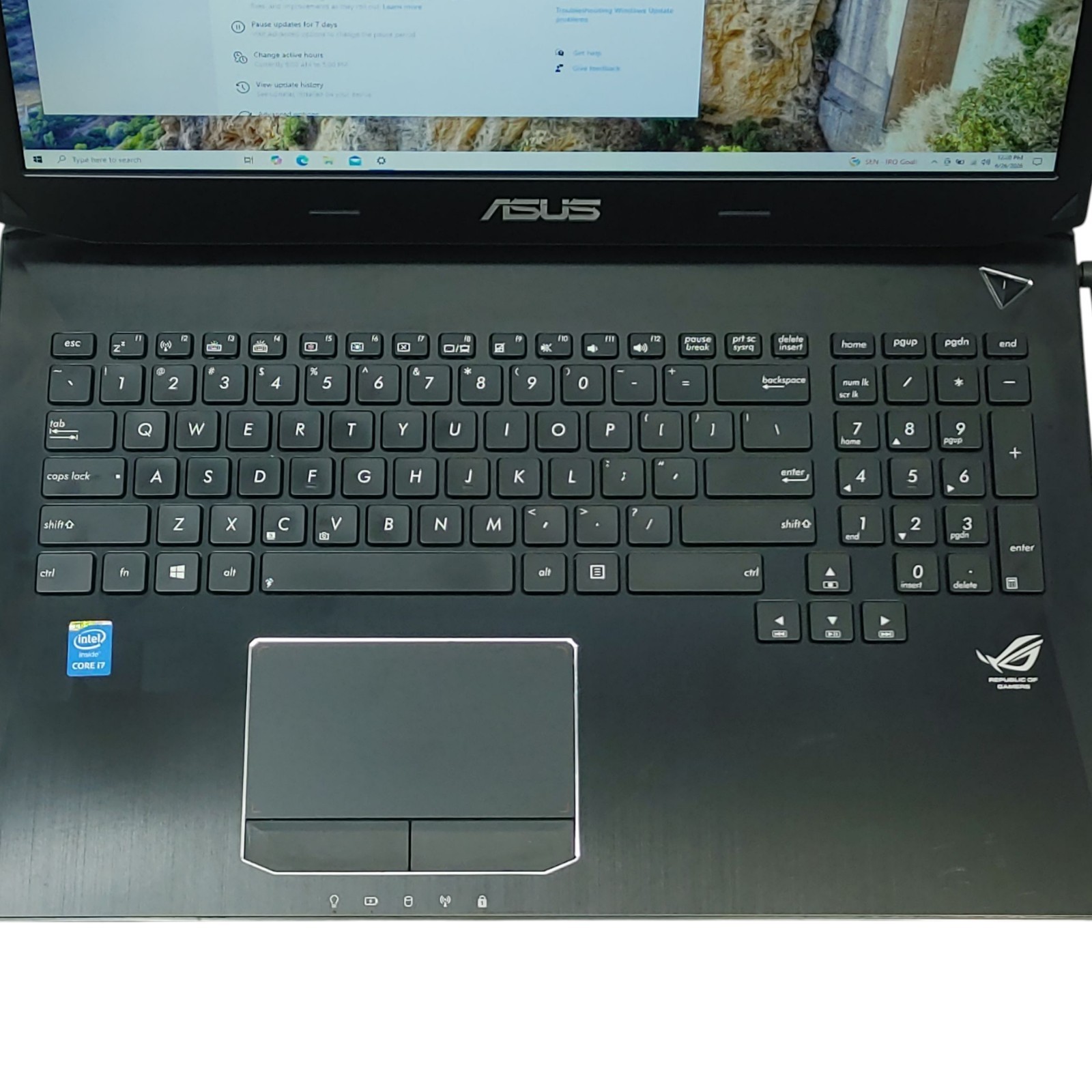 ASUS ROG Gaming Laptop Windows 10 G751J i7-4720HQ 24GB Ram GTX 870M, SSD & HDD