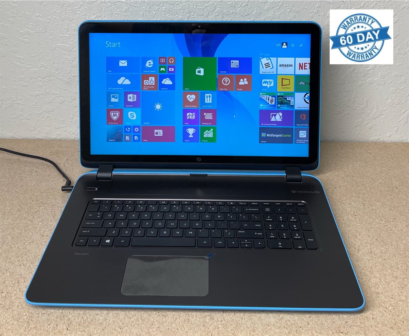 HP pavilion 17-F223NR AMD A10-5745 APU Radeon TM @ 2.10GHz 8GB RAM 1TB HDD