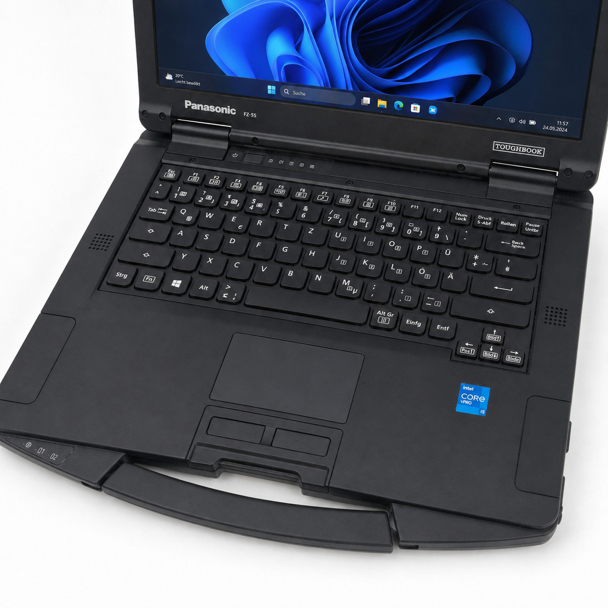 Panasonic ToughtBook FZ55 MK2 IntelCore i5-11th gen. 512GB SSD 8GB RAM Win11 LTE