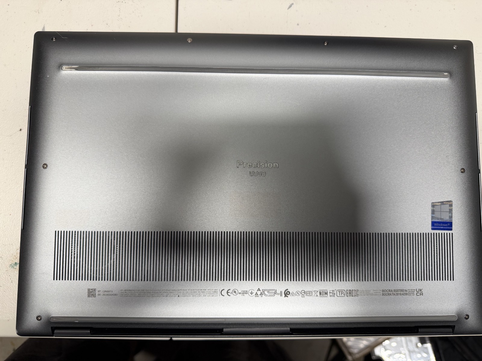 Dell Precision 5550 10th Gen i7, 16GB RAM, 512GB NVME, Nvidia Quadro T1000
