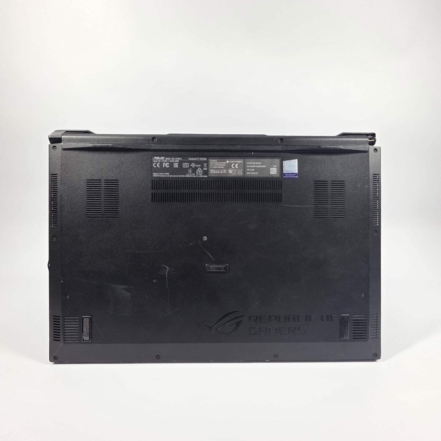 Broken ASUS ROG GU501GM GU501G 15.6″ i7-8750H 2.2GHz 16GB RAM 128GB Hybrid