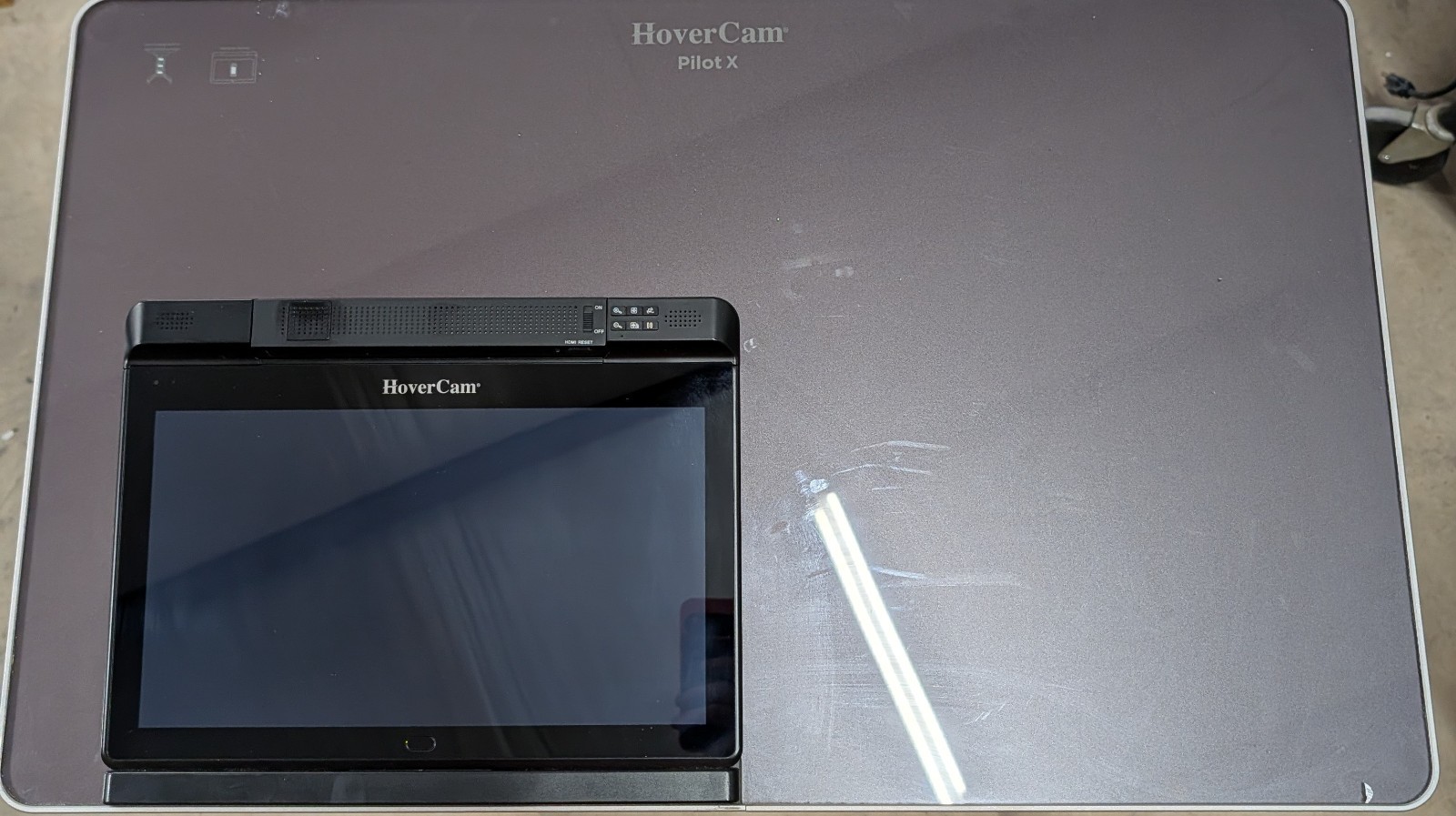 HoverCam Pilot X Wireless Digital Teaching Station Podium & 13.3 Tablet *READ*