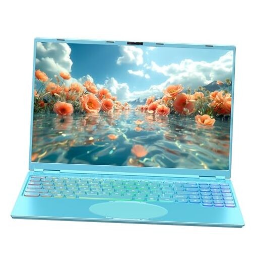 16″ Laptop Computer 16G RAM 256GB SSD Alder Lake N95 CPU (Up to 16G+256GB Blue