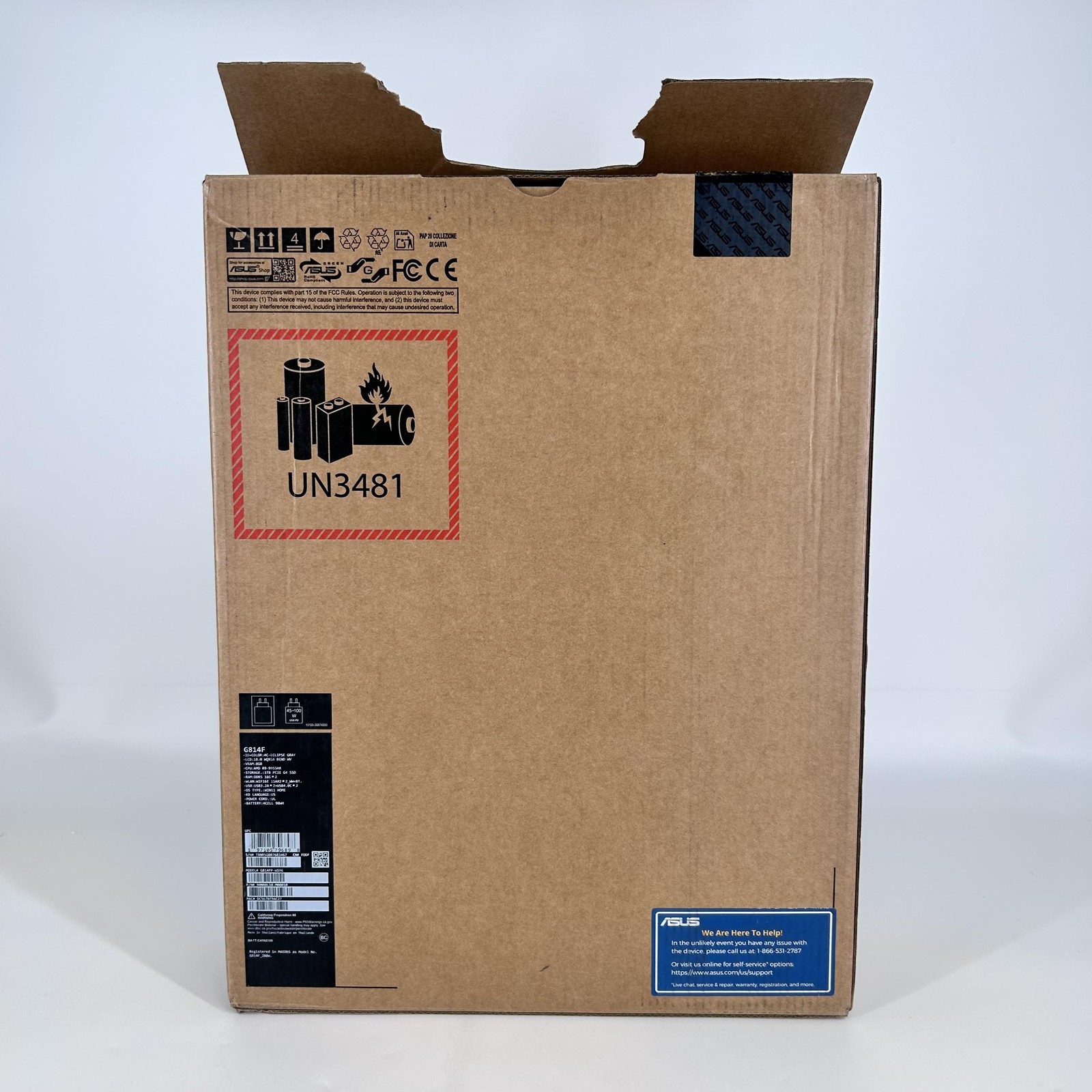 Asus ROG Strix G18 G814 240Hz QHD+ 2.5 GHz Ryzen 9 9955HX 32GB 1TB RTX 5070