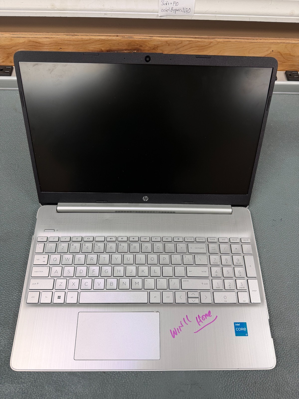HP 15-dy2791wm 15” AS IS For Parts | Intel Core i3-1115 | 4GB Ram | No Drive/OS