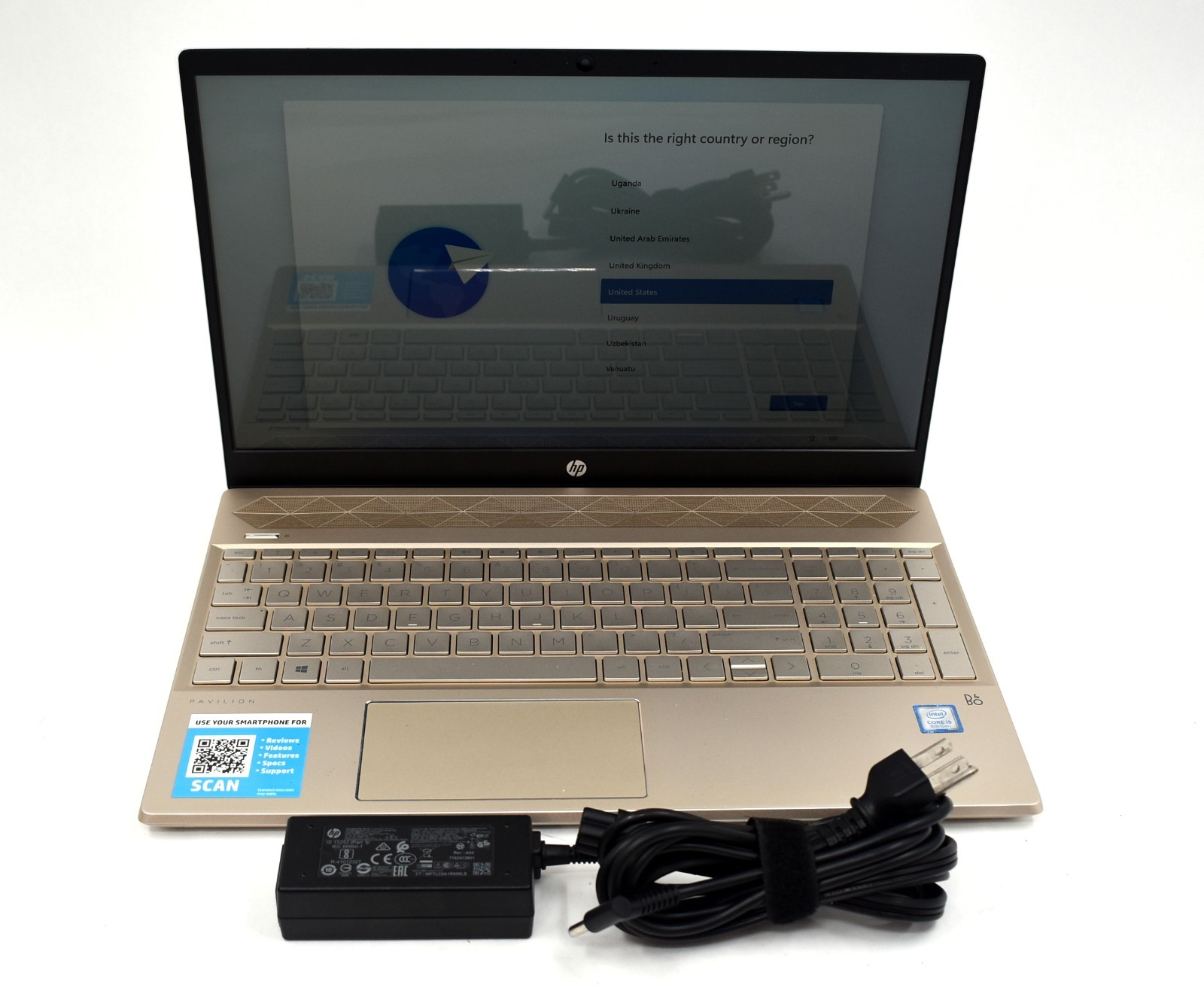 HP Pavilion 15-CS0069NR Laptop 15.6″ i5-8250U 1.6GHz 8GB Ram 1TB HDD Win11H