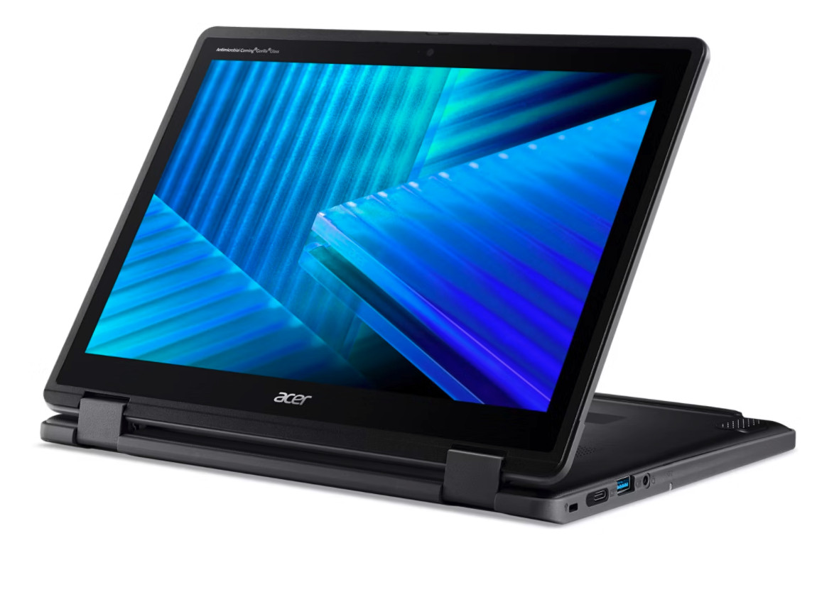 Acer TravelMate B3 Spin 12 12.2″ Touch N150 8GB 128GB eMMC Win11 Refurb