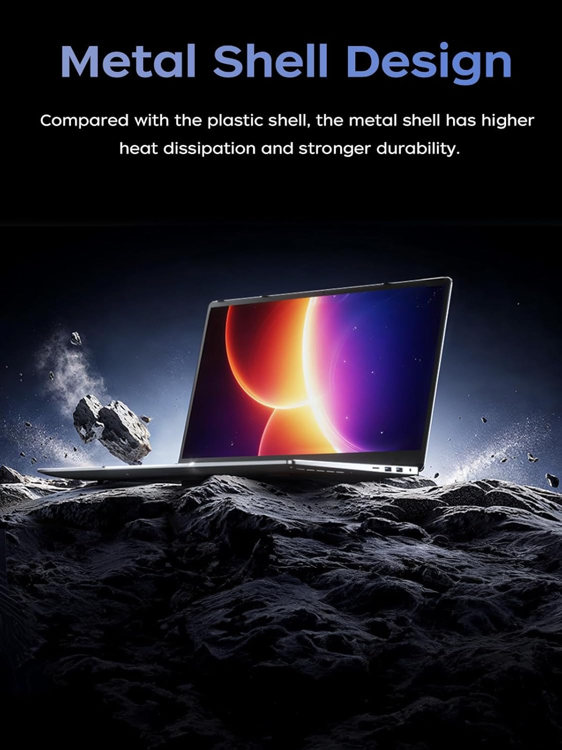 ACEMAGIC 15.6″ Laptop Computer 16GB RAM 512GB SSD, Ιntel N150, Win 11 Pro