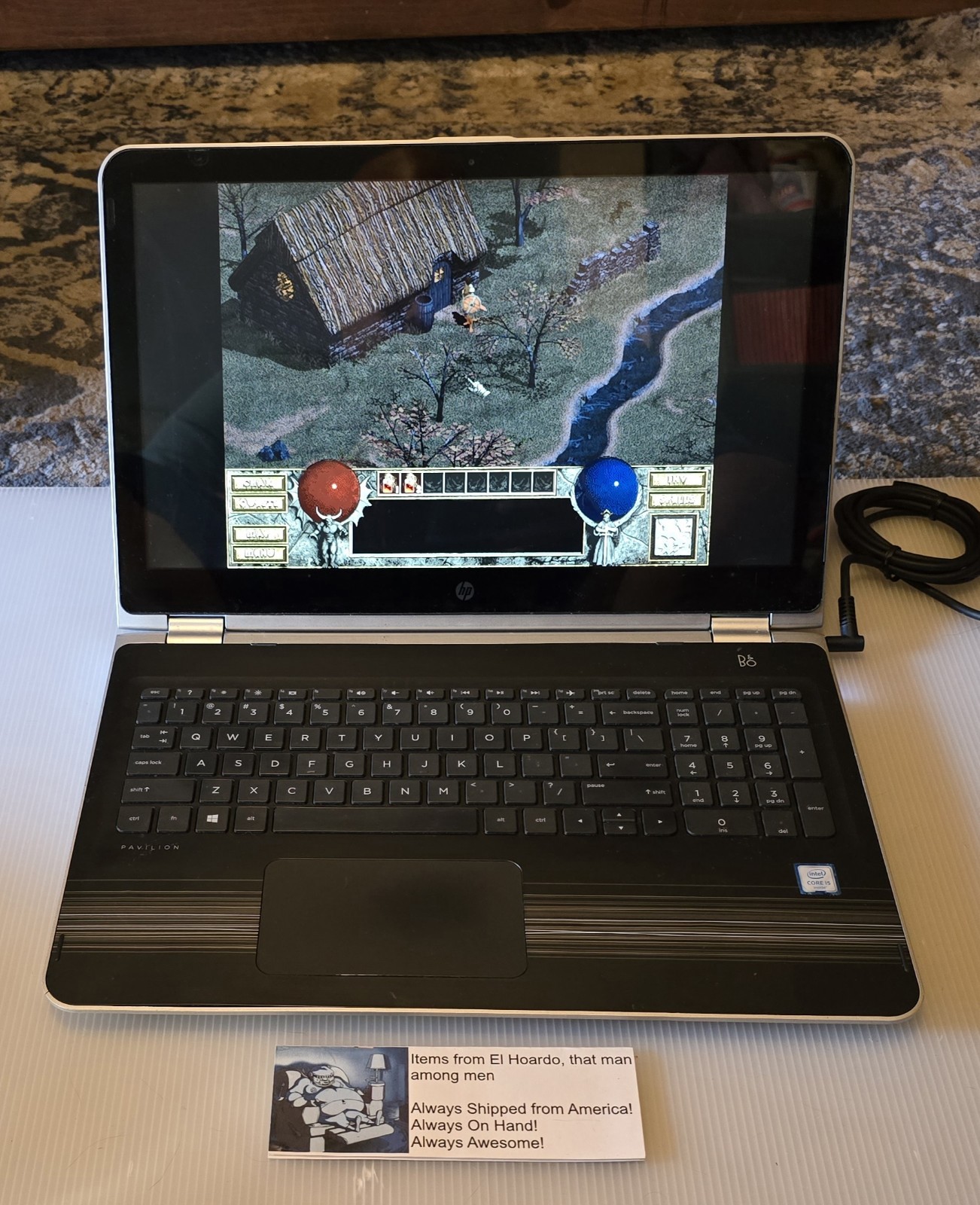 HP Pavillion X360 15-BK010NR – i5-6200U 2.30GHz – 8GB Ram 120GB SSD Touchscreen