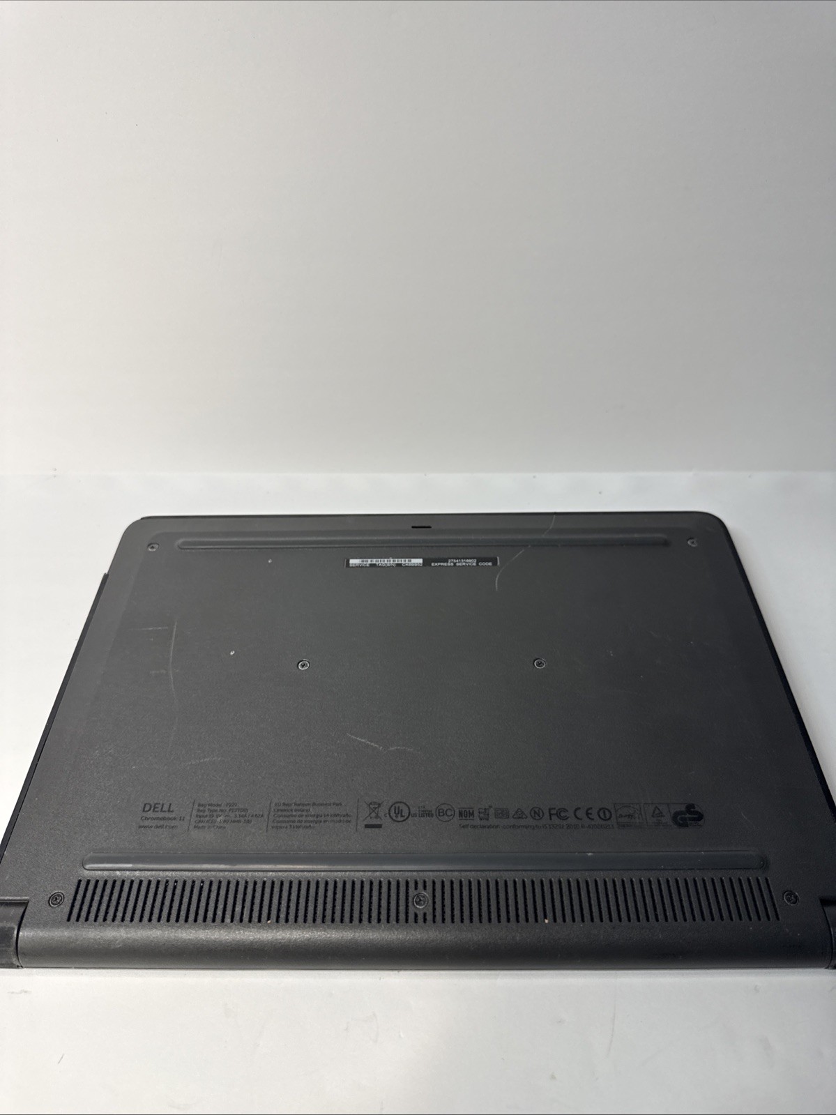 Dell Chromebook 11 P22T Laptop Parts Repair Broken Screen No Charger AS-IS