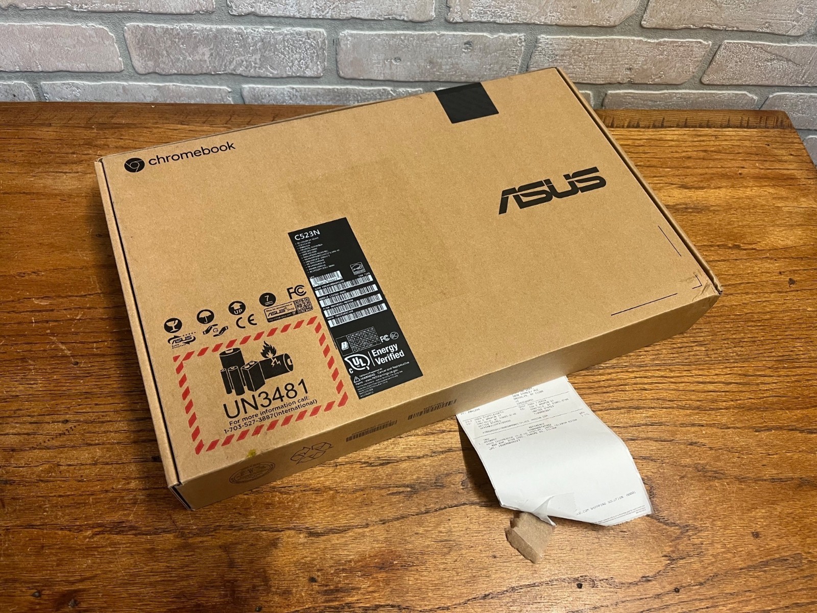 ASUS Chromebook C523NA-DH02 15.6″ Laptop Intel Celeron 4GB RAM New Sealed