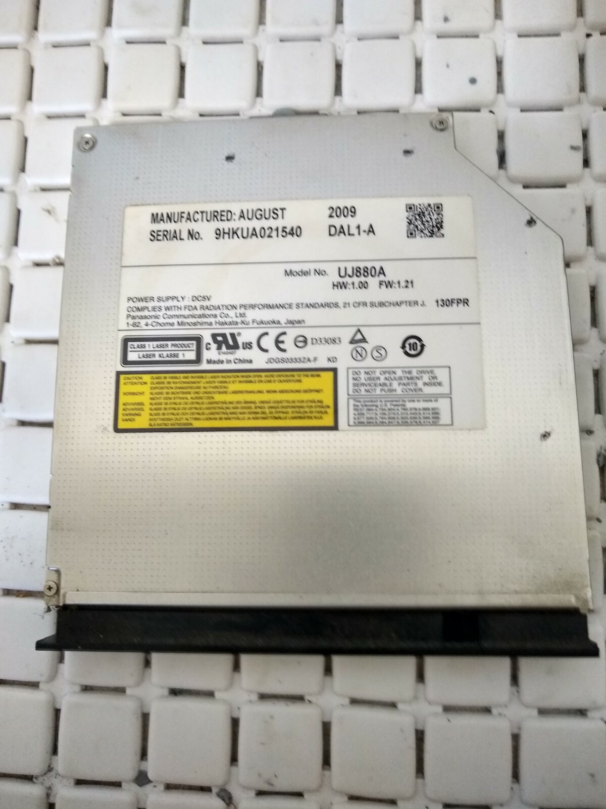 ASUS PRO5DIN/X5DAB CD/DVD Burner