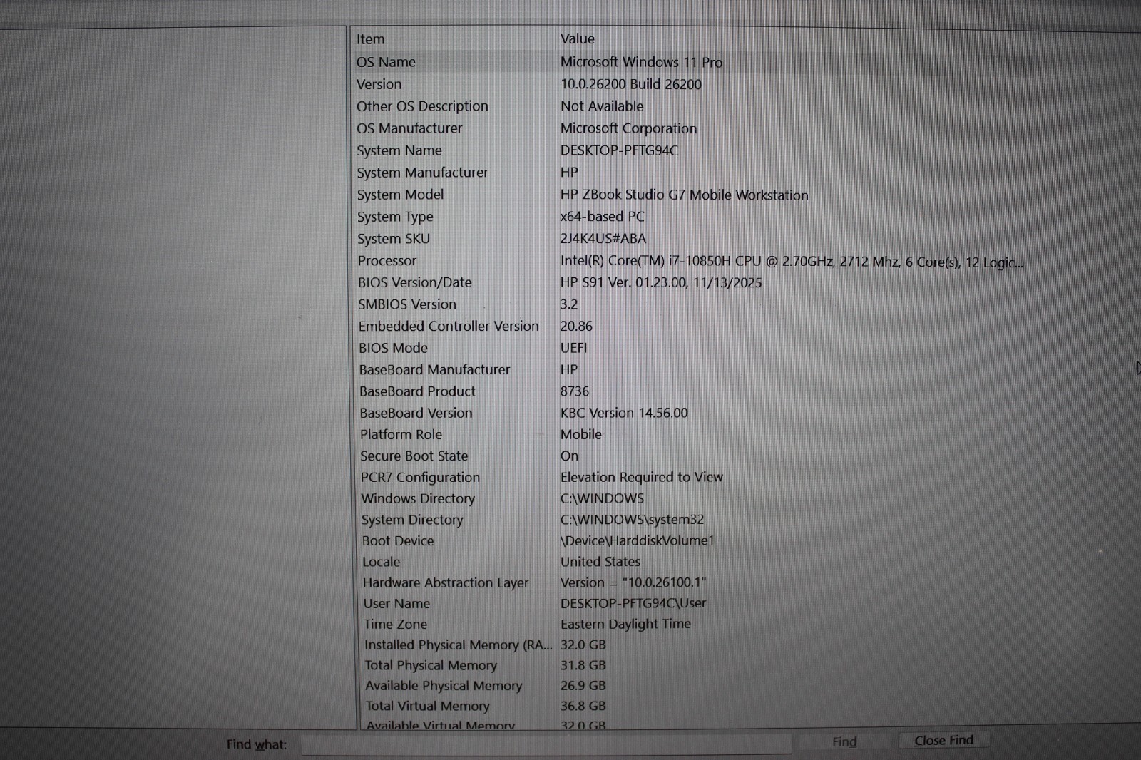 HP ZBook Studio G7 I7-10850H 512GB NvME 32GB DDR4 Win11P Nvidia QuadroT1000