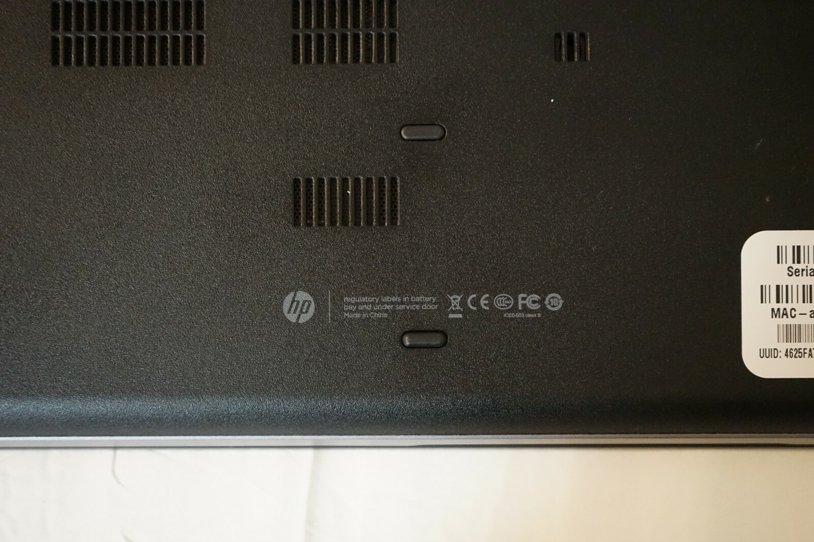 ^ HP Probook 650 G1 Intel Core i5-4300U @ 2.60GHz 4GB Ram No HD #C1247