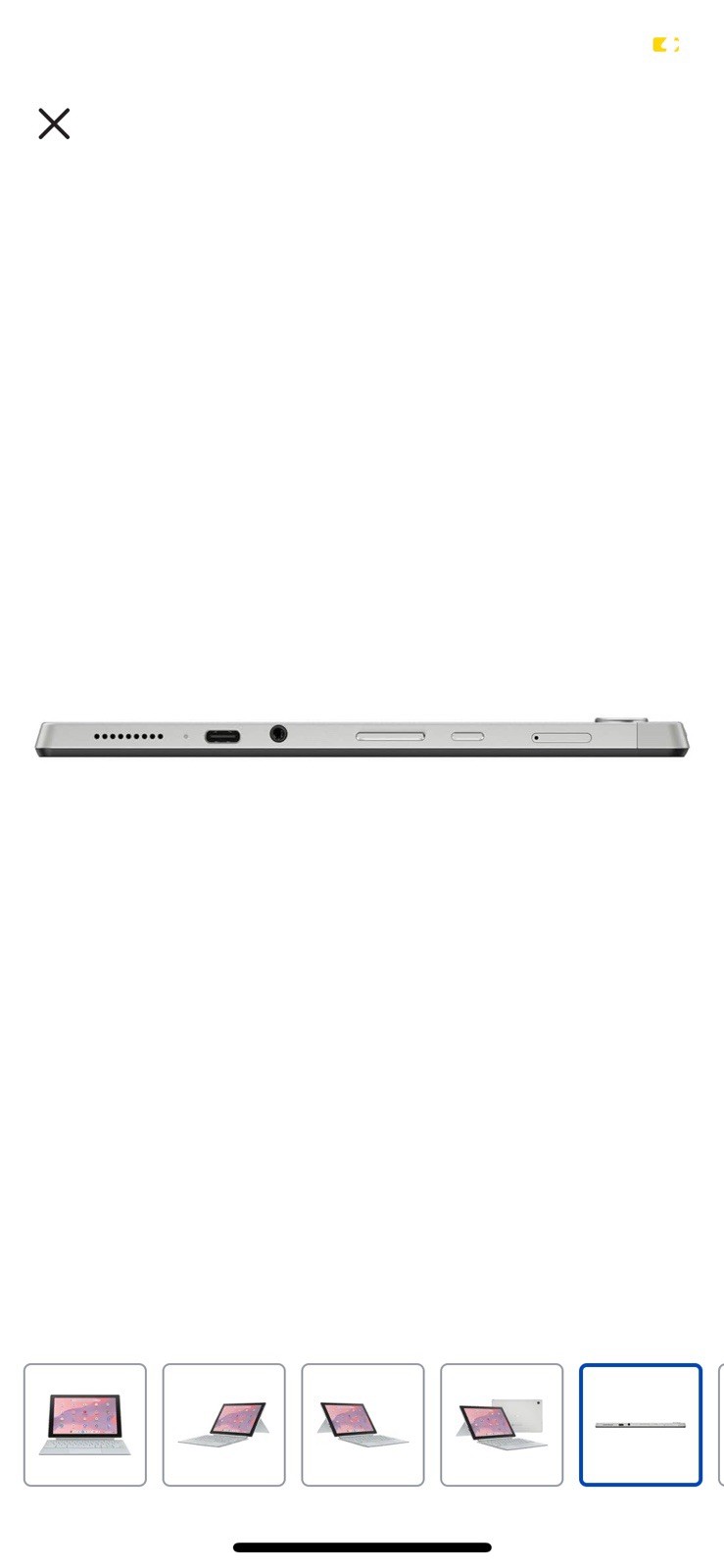 Asus Chromebook 10.5″ 8GB 128GB Flash Memory ChromeOS AR CM3001DM2AYZ88TS