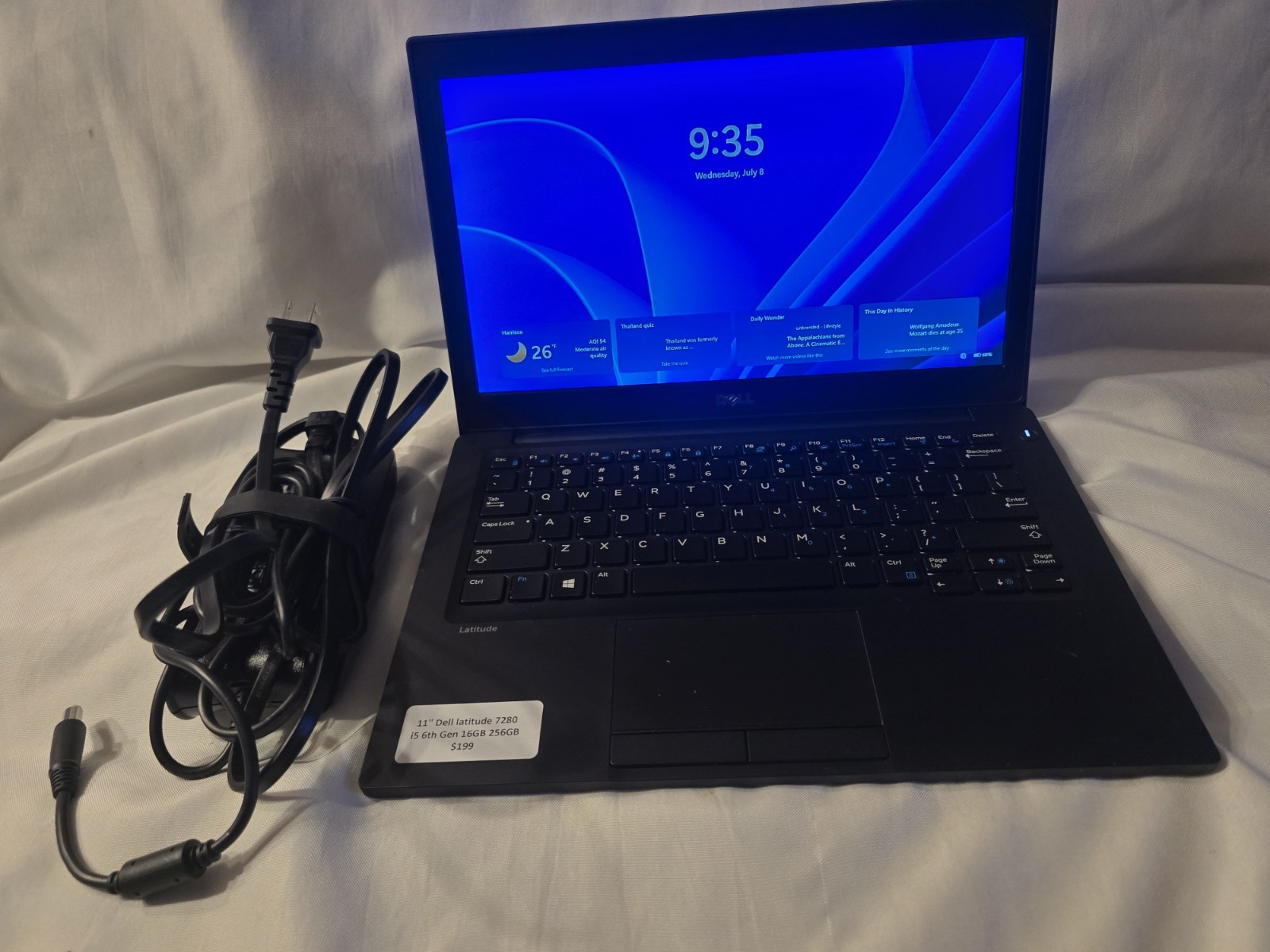 Dell Latitude 7280 i5 6th Gen 11 Inch