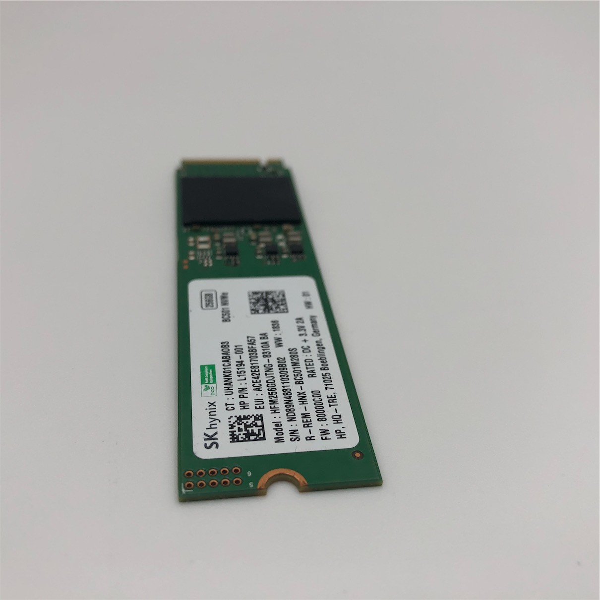 HP 256GB M.2 2280 M NVMe SSD HFM256GDJTNG-8310A L15194-001