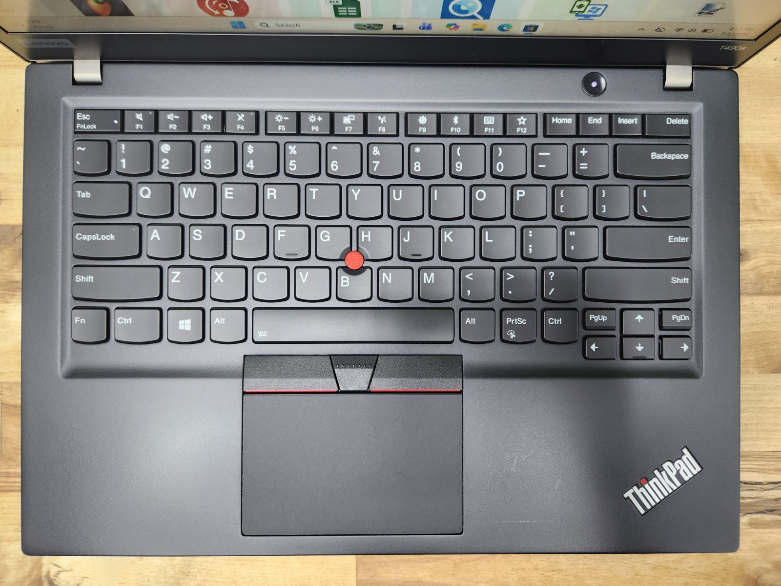 Lenovo ThinkPad T490s FHD Touchscreen i7-8665U 16GB 256GB SSD Windows 11 Pro ~