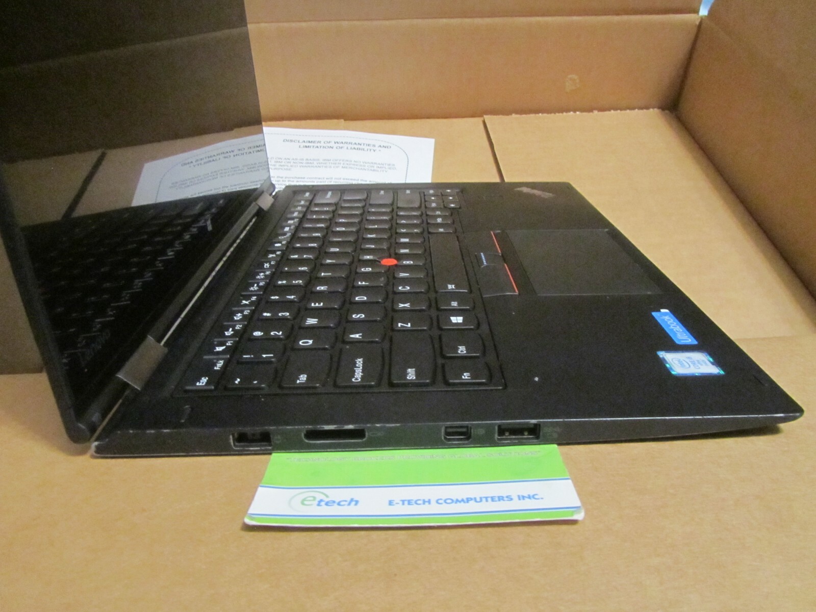 ThinkPad X1 Yoga i5-6300U 8GB RAM 512GB SSD, 14″ WQHD 2560×1440 Touch Screen pen