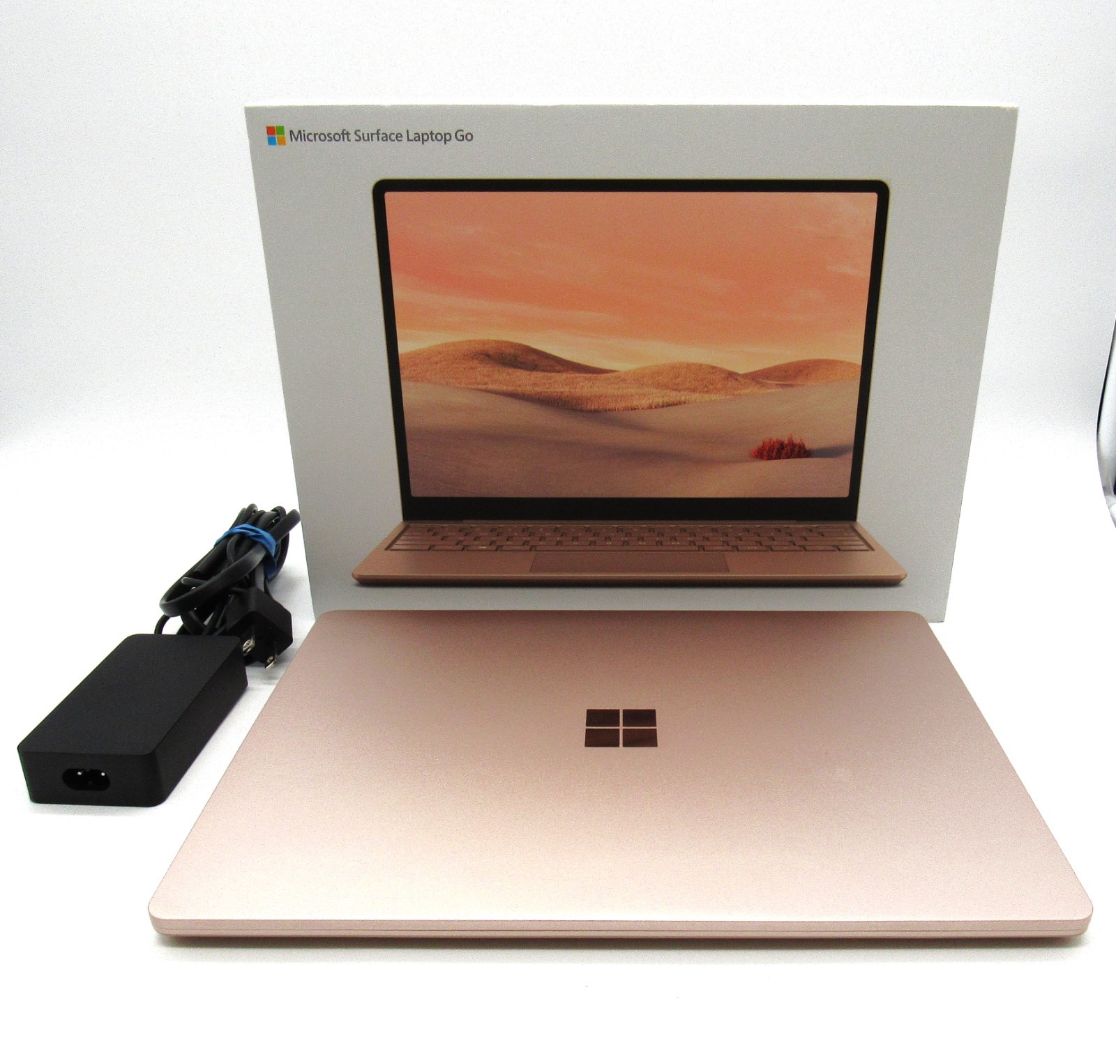 Microsoft Surface Laptop Go 12.4″ i5-1035G1 8GB RAM 128GB SSD Rose Gold + Charge