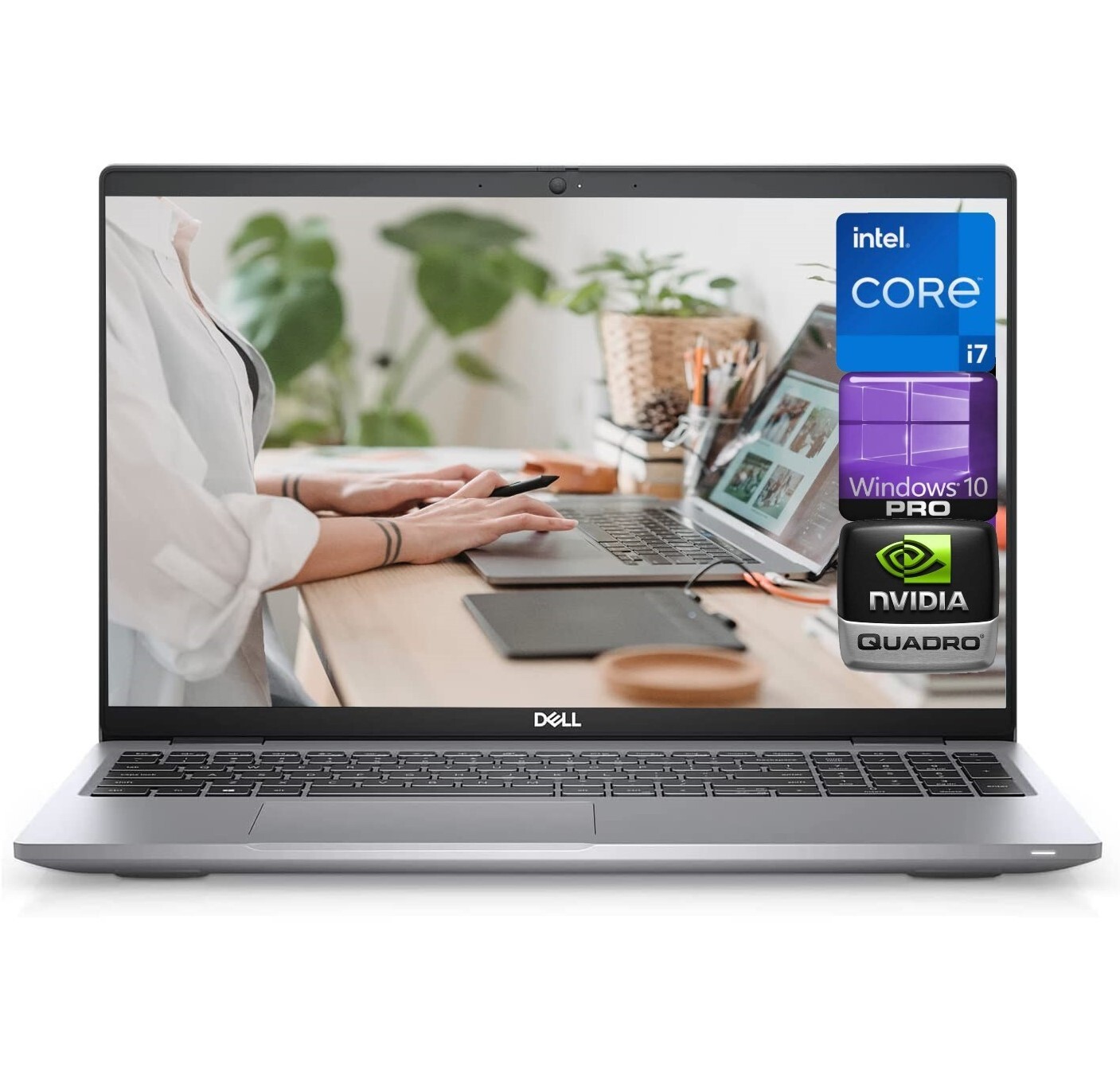Dell Precision 3560 15.6 Workstation Intel i7-1165G7 16GB RAM 225GB NVIDIA T500
