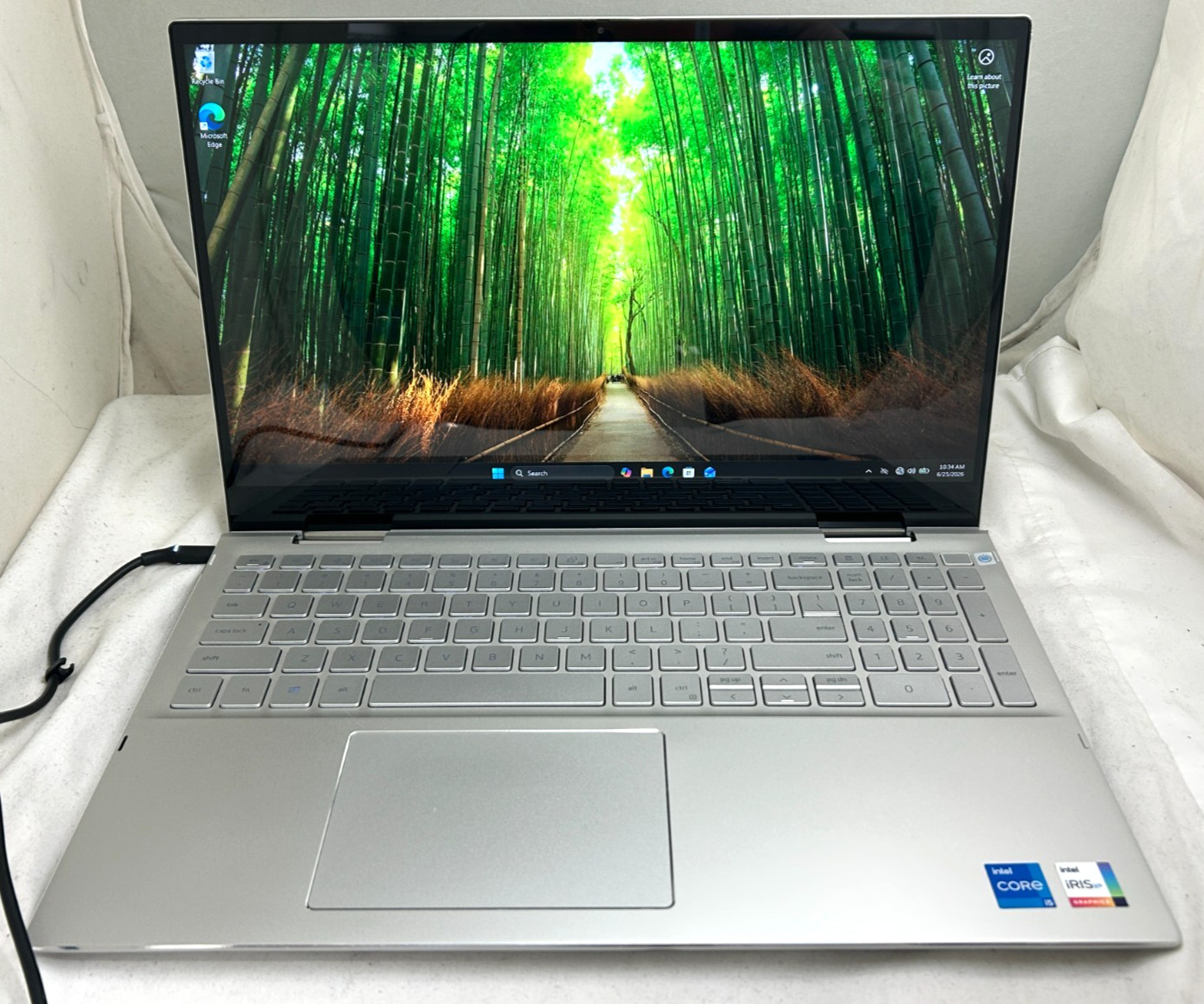 15.6″ Dell Inspiron 7506 Intel Core i5 2.4GHz 8GB RAM 256GB SSD !READ! LPT-204