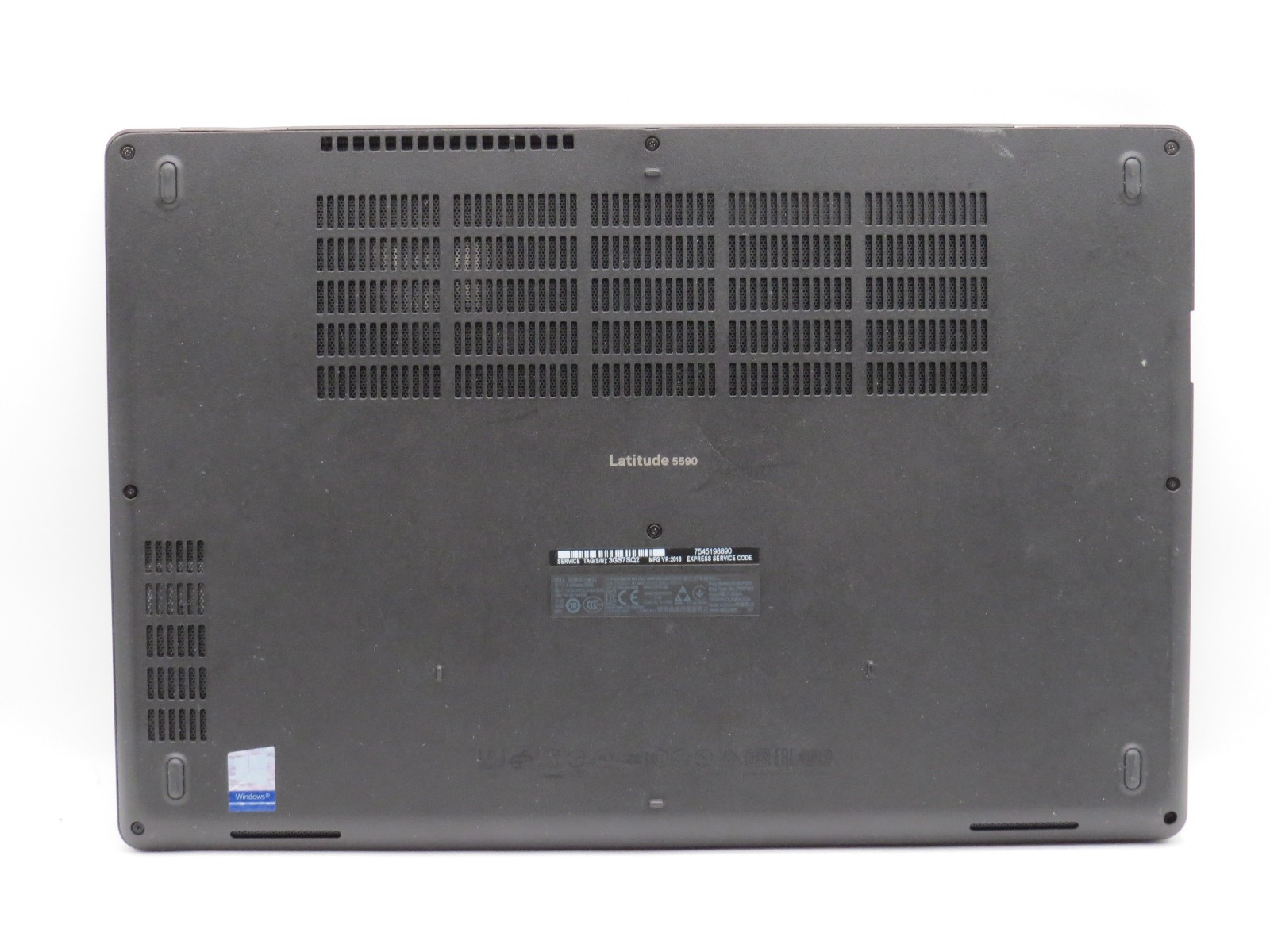 Dell Laitiude 5590 | i5-7300U @ 2.6GHz | 8GB DDR4 | 256GB | No HDD/OS/Battery
