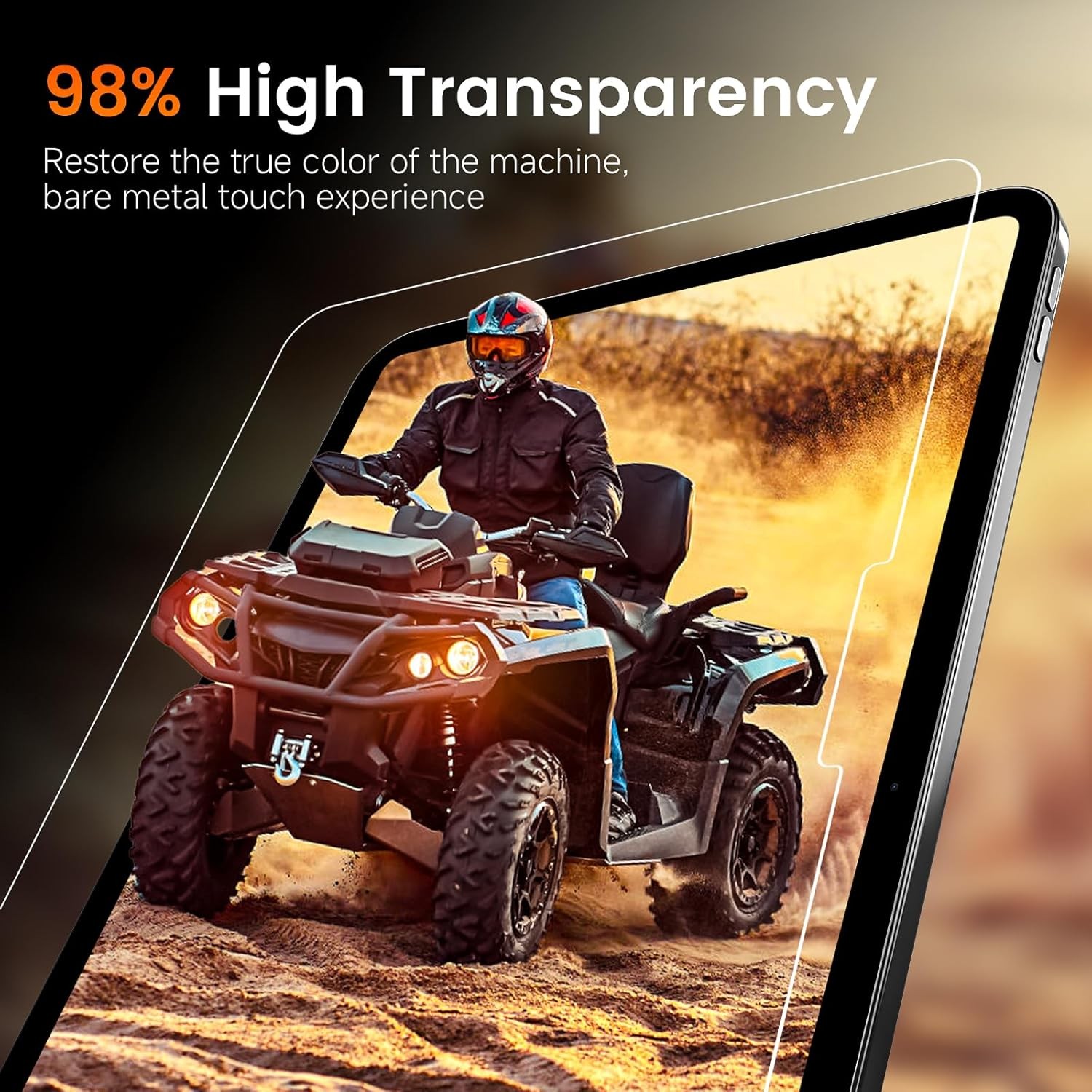 9H+ Tempered Glass Screen Protector for iPad 11th/10th Gen. (A16 2025/2022)