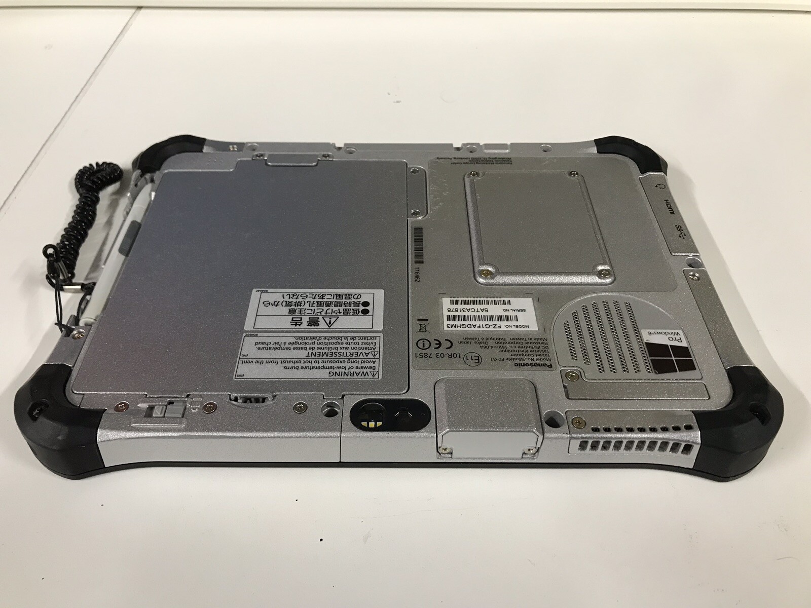 Panasonic Toughpad FZ-G1 MK2,i5-4310U,2.0GHz,4GB,256GB SSD,4G,GPS(u-blox),A-STOCK