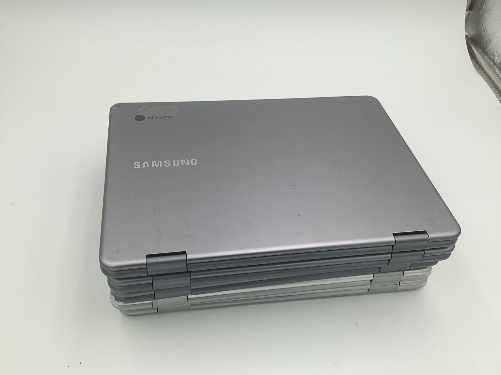 Lot of 5 Samsung Chromebook Plus XE521QAB / XE520QAB – PARTS/REPAIR – Enrolled