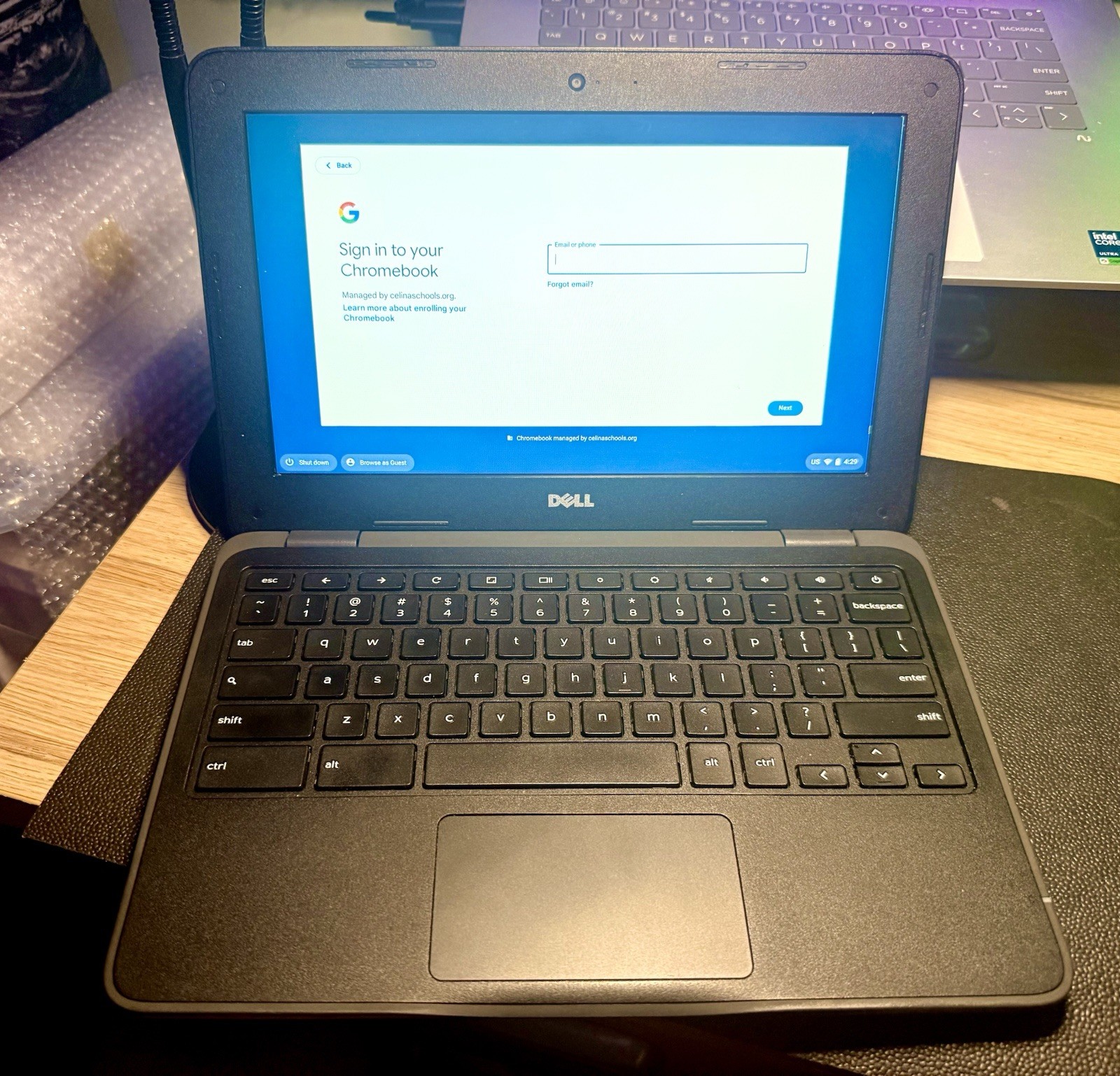 Dell Chromebook 11 3180 11.6″ Black 1.6GHz 2GB Storage W/Charger And Case🔥🔥