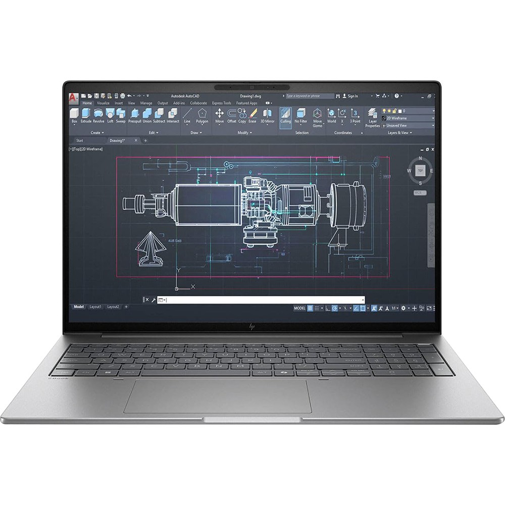 Hewlett Packard 16″ ZBook 8 G1i Mobile Workstation in Meteor Silver – BX7U3UT#AB