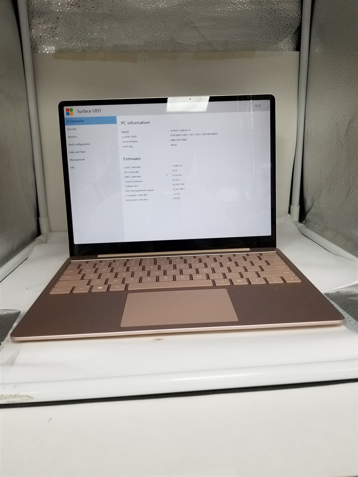 Microsoft Surface Laptop Go Core i5 12.4″ 8GB/128GB Gold See Details VD6230