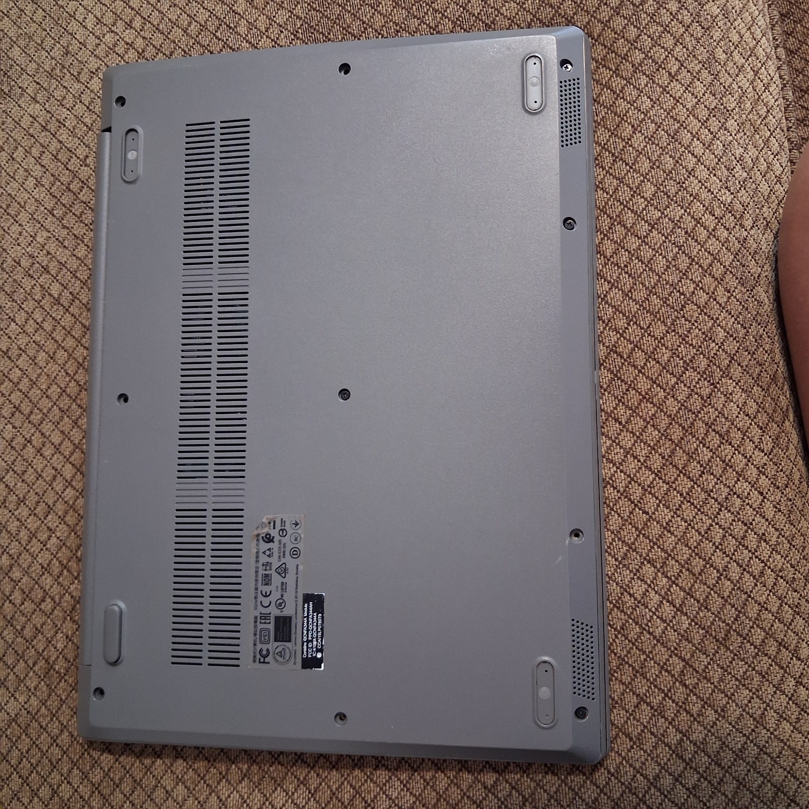 Lenovo laptop does not turn on Storage drive removed Sold as-is for parts