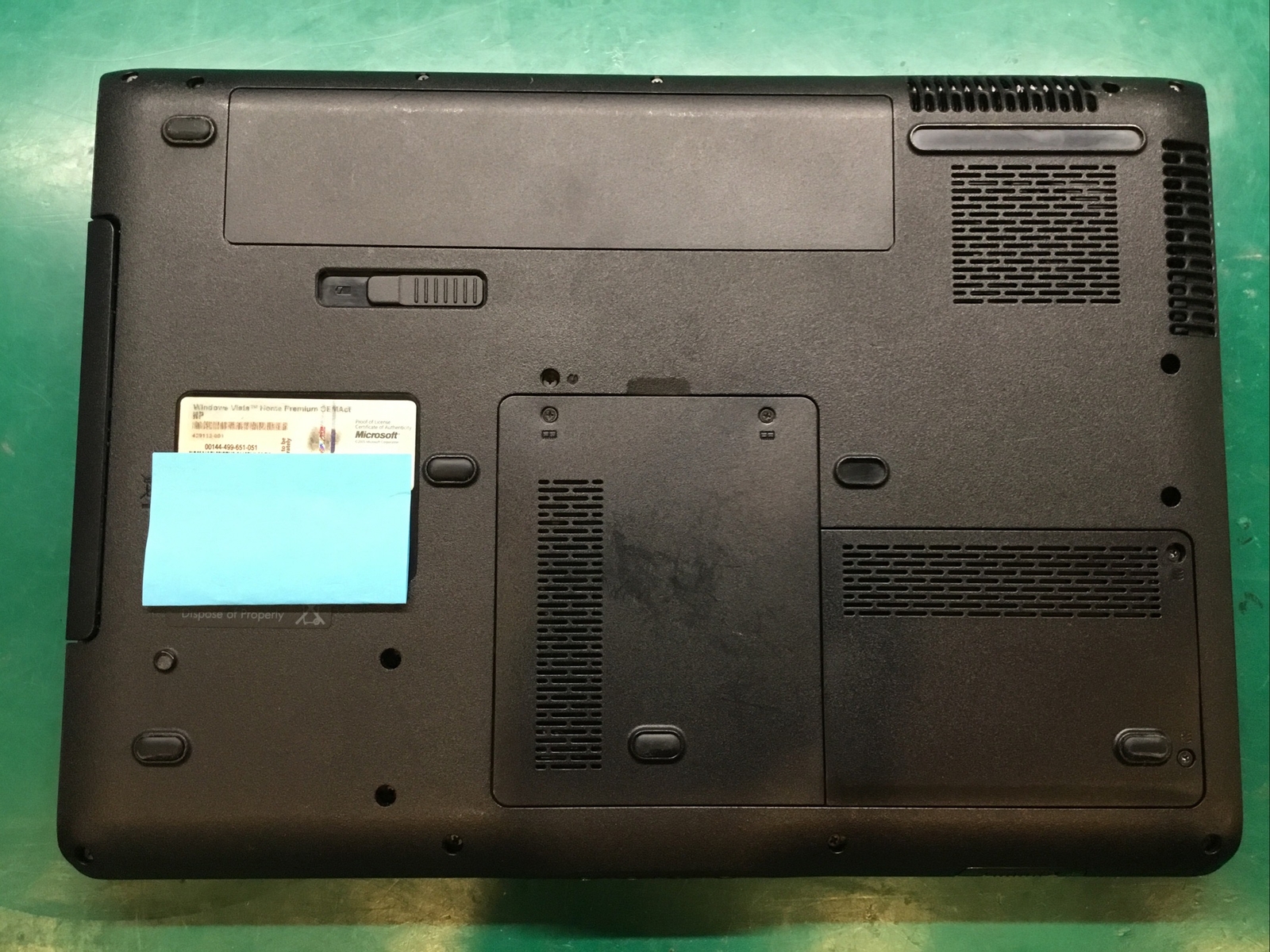 Hp Pavilion Dv6748us, AMD Turion 64 X2 2.0GHz, 2GB RAM, 80GB HDD, Win 10 – I7