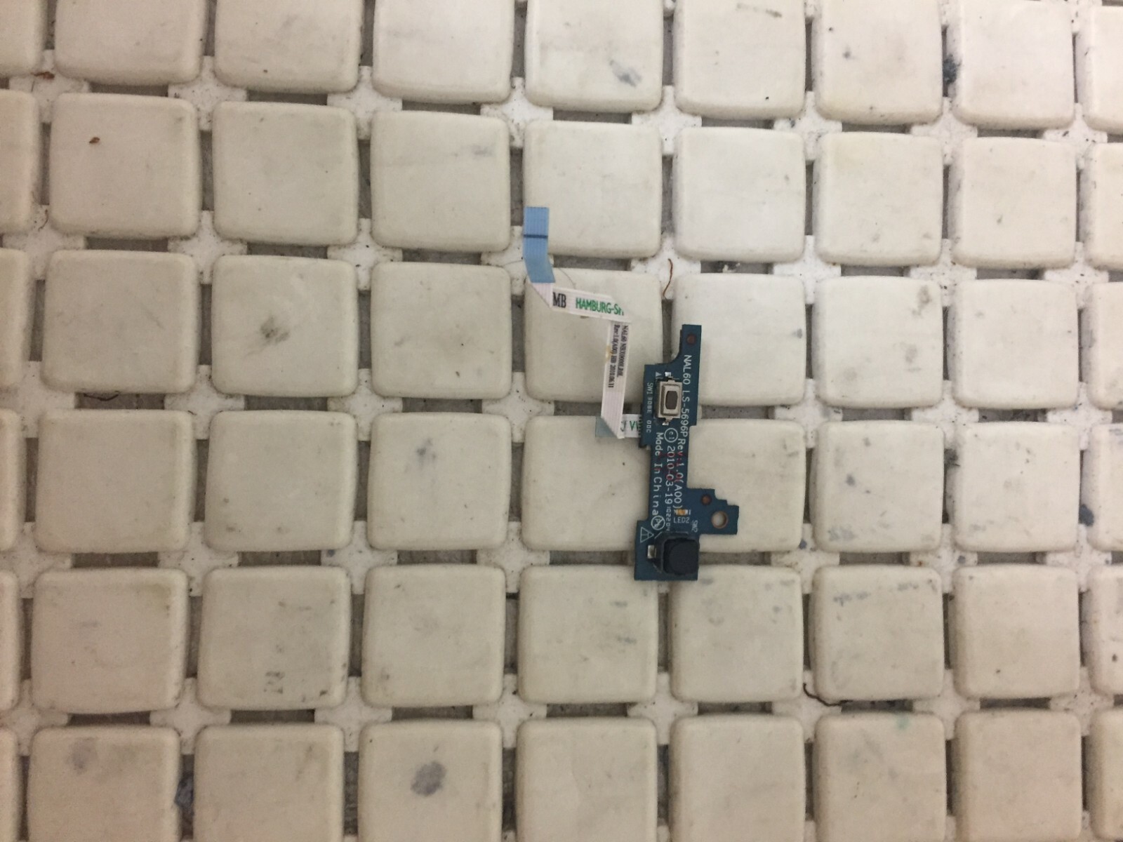 Dell Latitude E4310 Button Of Ignition With Flat