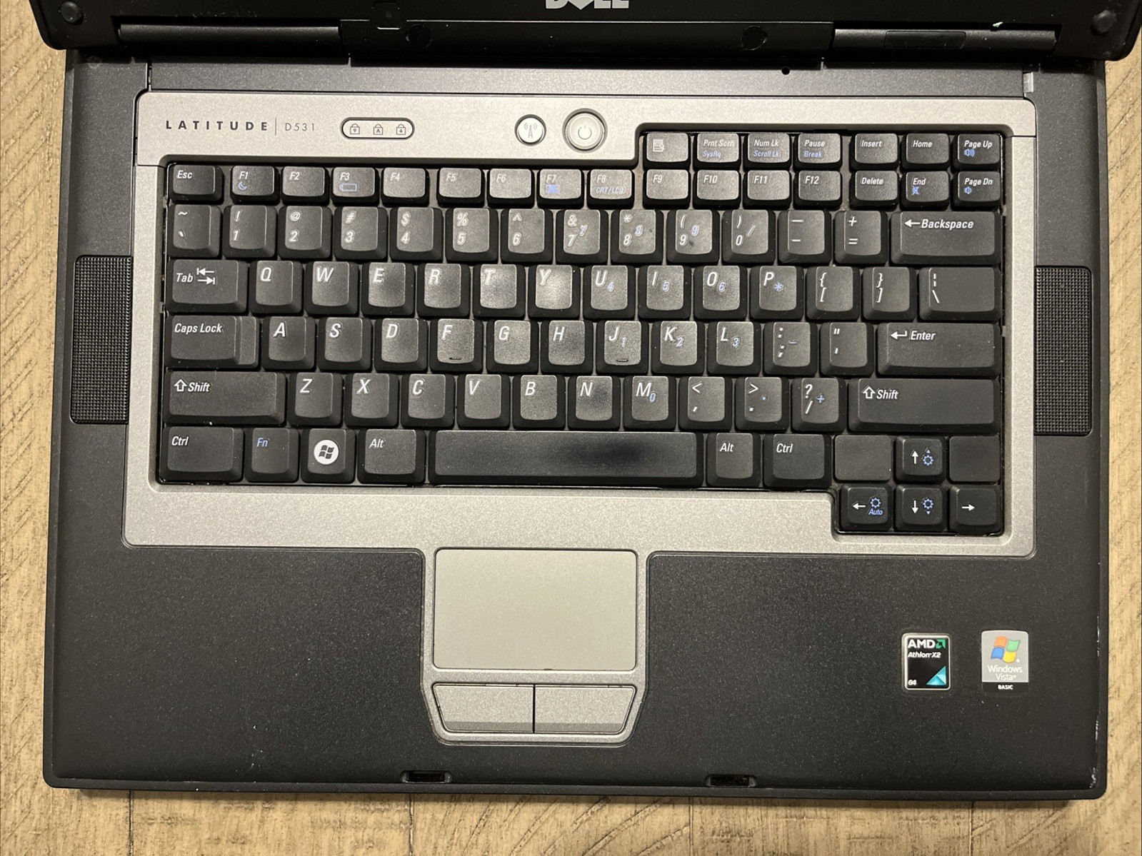 Dell Latitude D531 Laptop PP04X AMD Athlon X2 64 Computer
