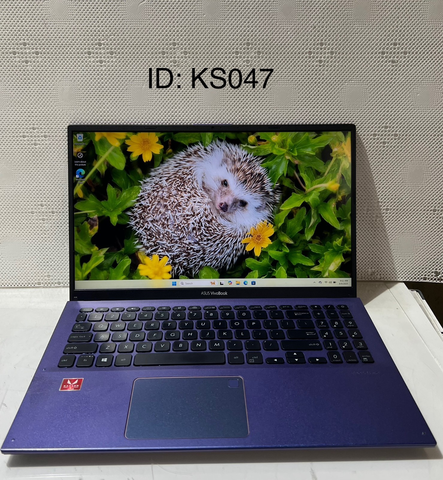 ASUS VIVOBOOK F512D AMD RYZEN 5 3500U 16GB RAM 256GB NVMe Win-10H