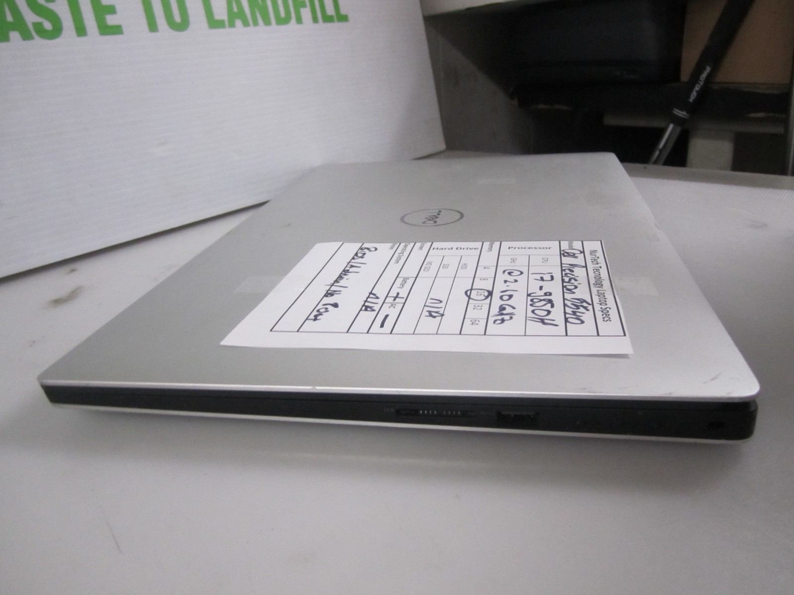 Dell Precision 5540 i7-9850H 16GB 2.60GHZ NO OS/HDD/AC LAPTOP BIOS