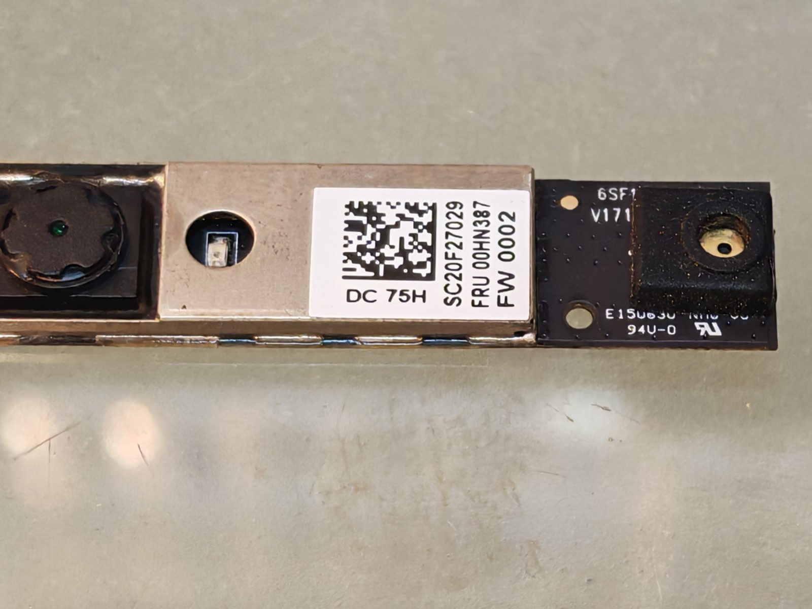 LENOVO THINKPAD L460 T450 E560 E565 E570 WEBCAM CAMERA SC20F27029