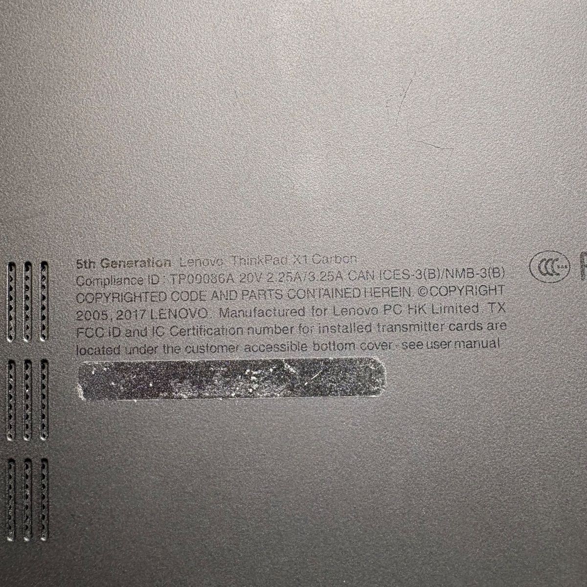 Lenovo ThinkPad X1 Carbon 5th Gen, 14″ FHD, i7-7600U, 16GB, 256GB *Pls READ*