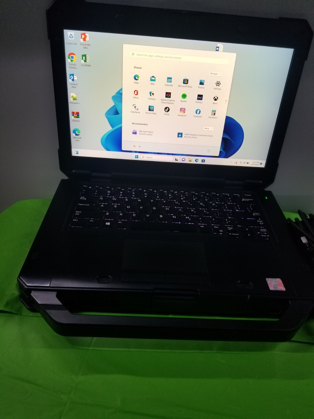Dell Latitude 5424 Rugged, 1.70GHZ, WIN 11, Touchscreen, i5-8350U, 16 GB, 512GB