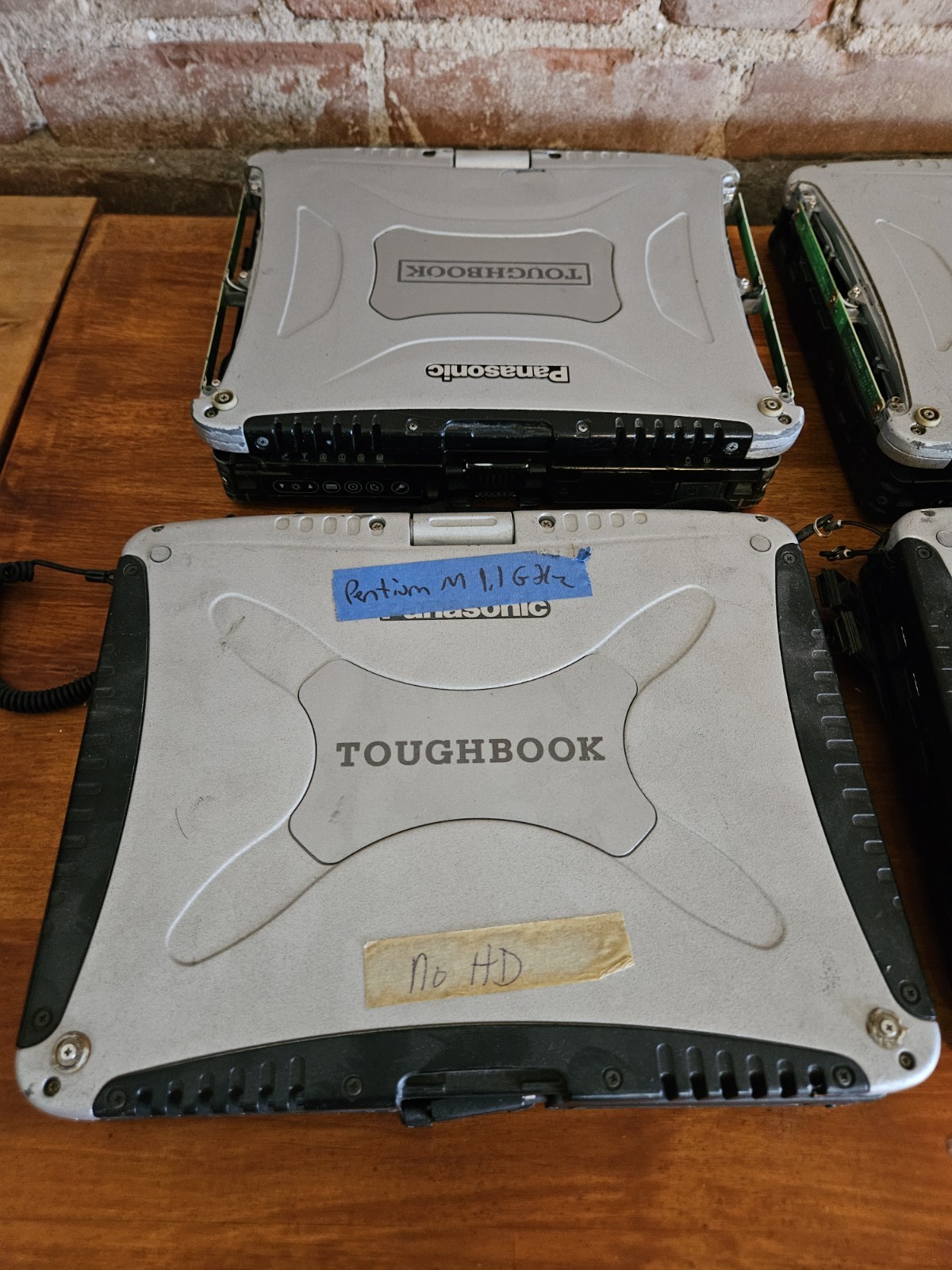 Lot of 7 Panasonic Toughbook CF-19 CF-18 PARTS REPAIR AS-IS – See Pics CF19s