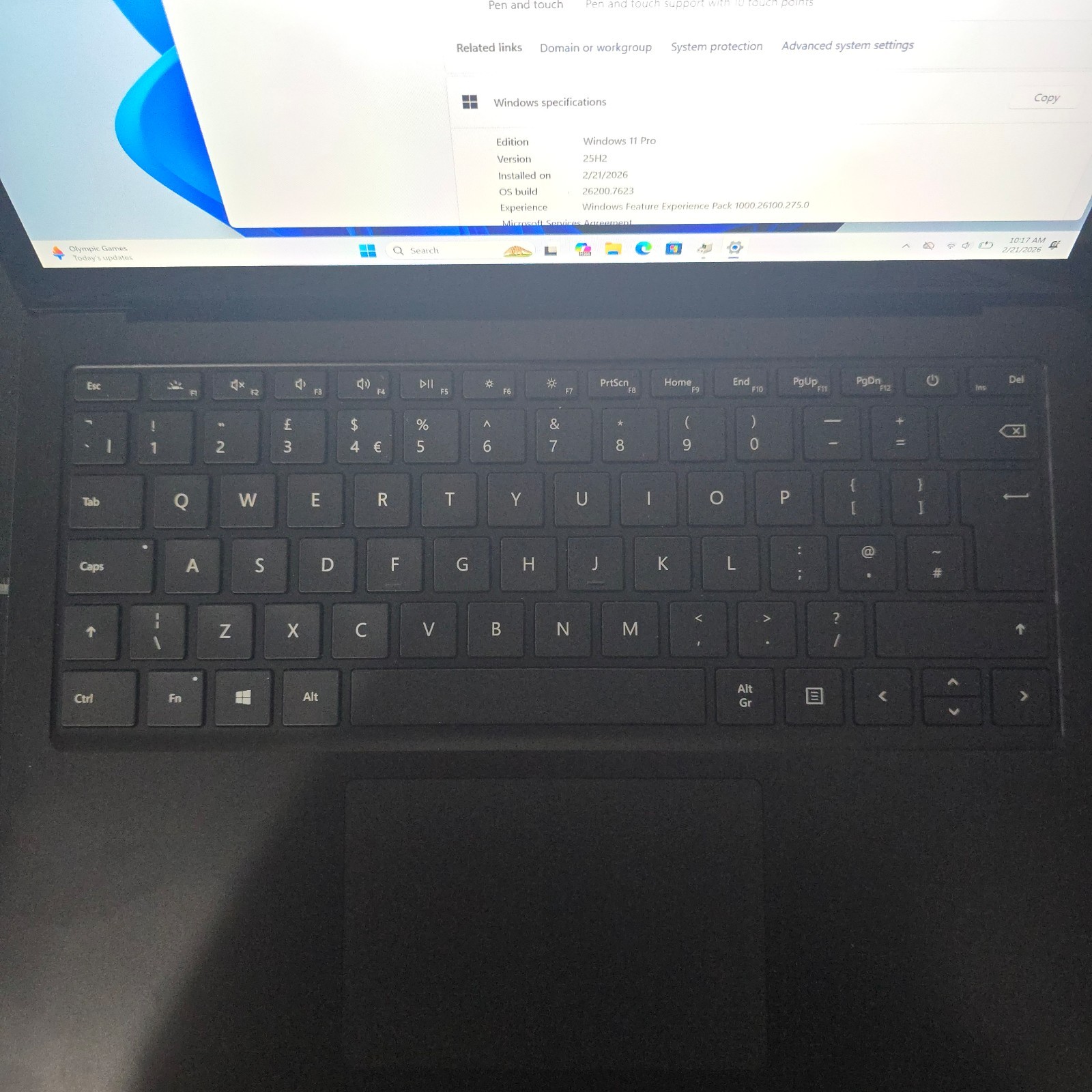 Microsoft Surface Laptop 3 1868 Intel Core i7-1065G7 16GB RAM 256GB SSD *Battery
