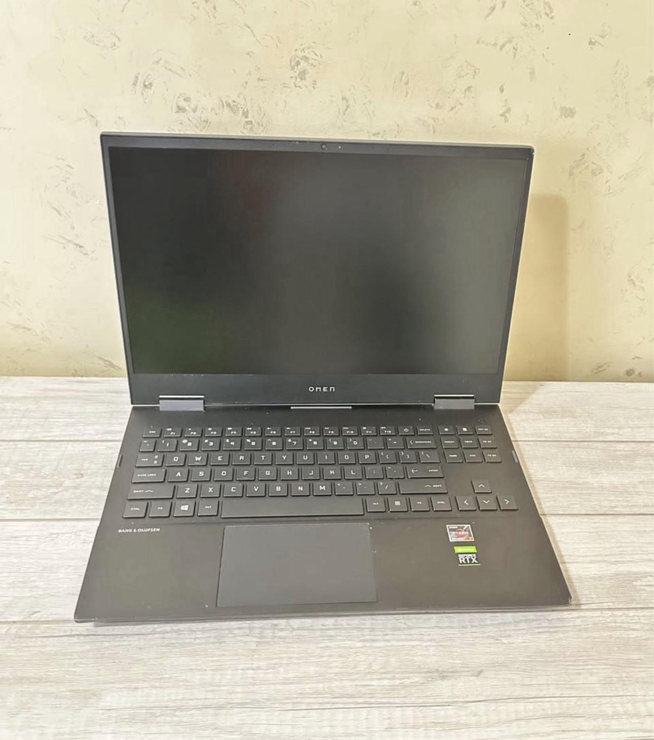 HP Omen 15 Gaming Laptop Ryzen 7 5800H RTX 3060 16GB 512GB SSD