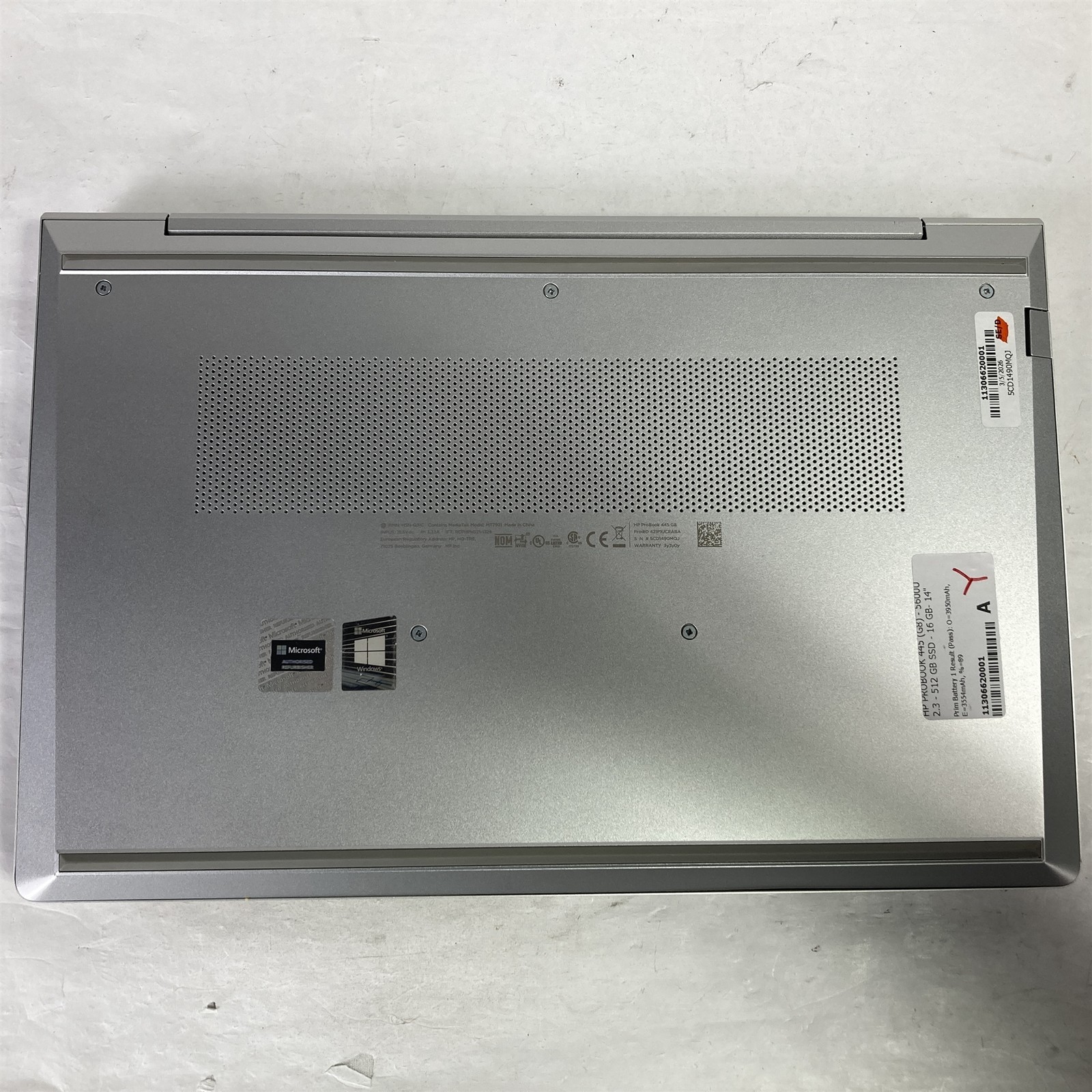 HP ProBook 445 G8 14″ Laptop Ryzen 5 5600U 2.3GHz 16GB 512GB NVMe SSD – Win 11