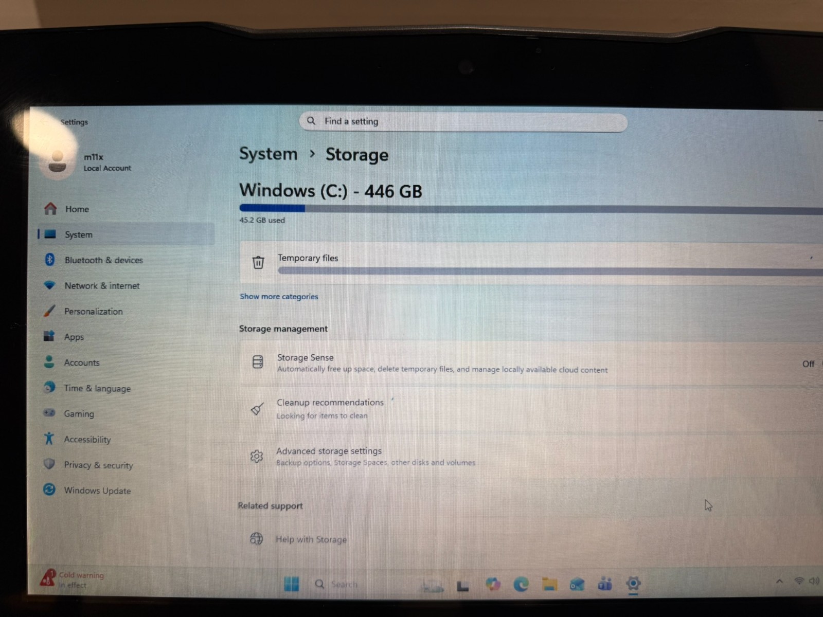 Alienware M11x R3 i5-2467M 8GB Ram 500Gb SSD GT 540M NEW BATT, W/AC
