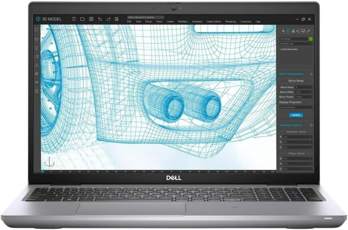 Dell Precision 3561 Workstation 15.6 i7-11800H Nvidia Quadro 32GB Ram 512 GB HD
