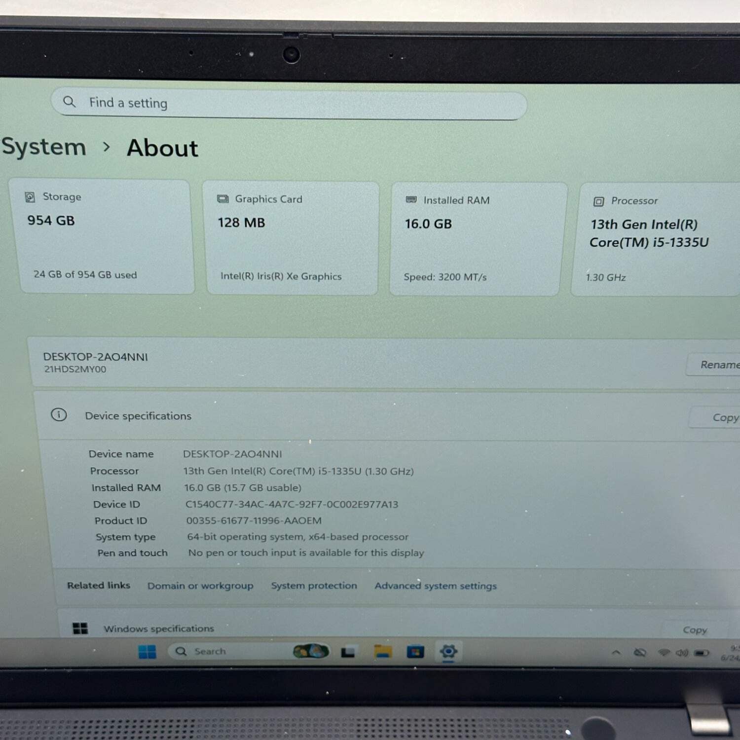 Lenovo ThinkPad T14 Gen 4 14″ i5-1335U 1.3GHz 16GB RAM 1TB SSD