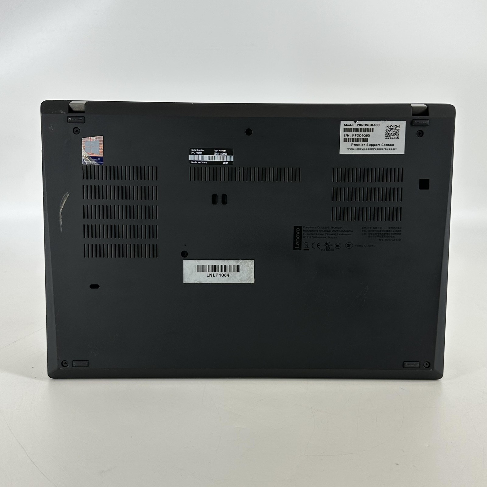 Lenovo ThinkPad T490 14 FHD i7-8665U 1.90GHz 24GB 256GB SSD – POWER FAILURE